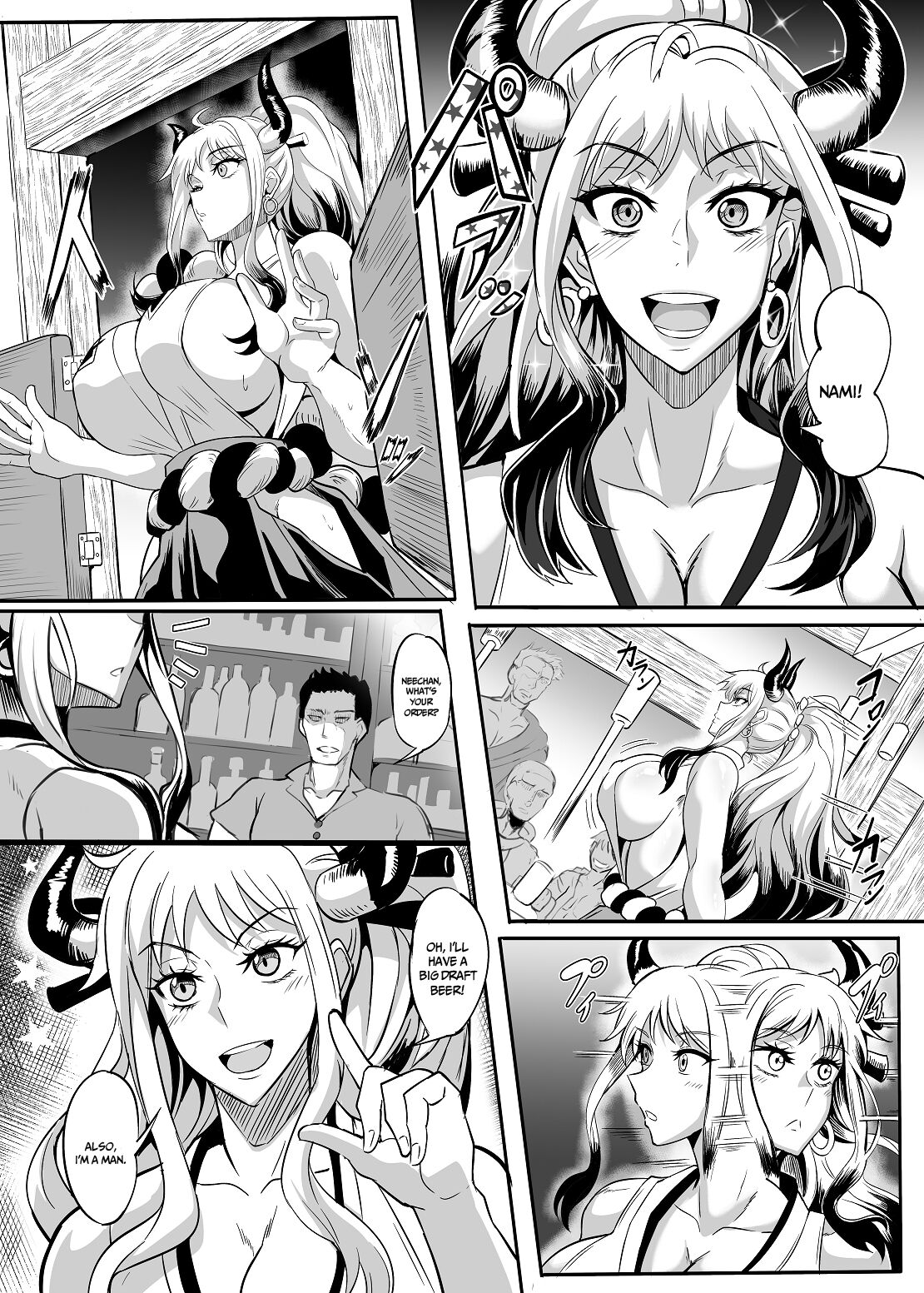 [Puripuri JET]Nami & Yamato Bon 1 | Nami Yamatos Book 1(One Piece) [English] {Doujins.com} Page 4