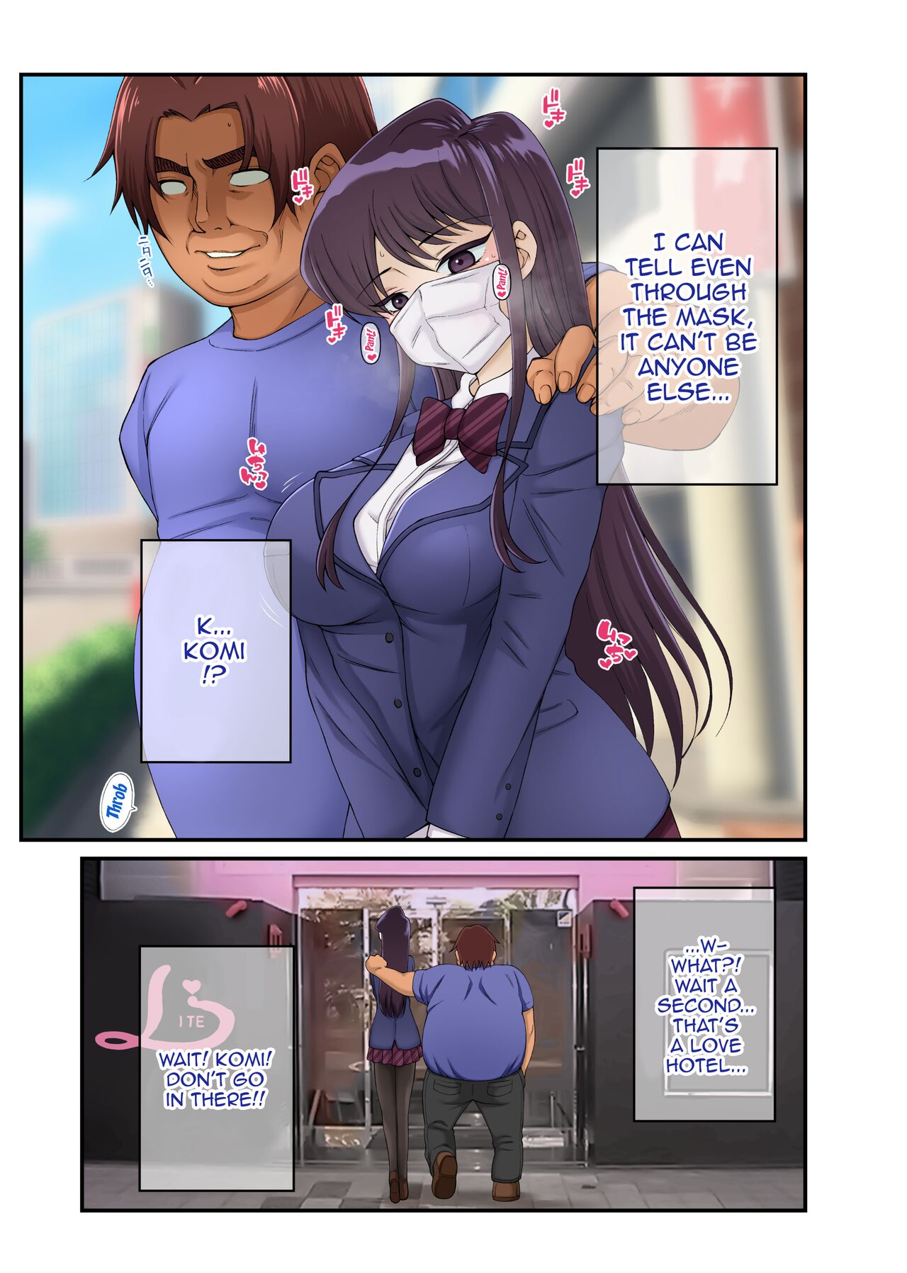 [Ryoku Shinpan (Katsuyoshi)]Gakuen no Madonna ga Saimin Sennou de Netoraremashita(Komi-san wa Komyushou Desu.) [English] {Doujins.com} Page 10
