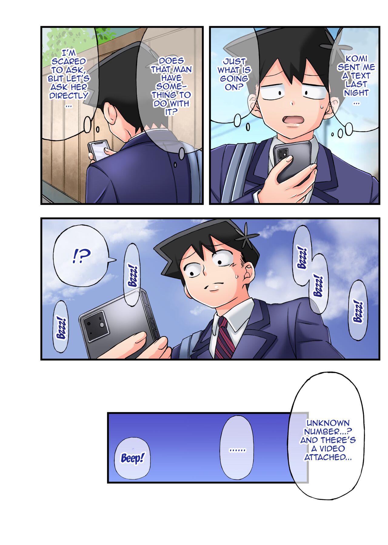 [Ryoku Shinpan (Katsuyoshi)]Gakuen no Madonna ga Saimin Sennou de Netoraremashita(Komi-san wa Komyushou Desu.) [English] {Doujins.com} Page 35