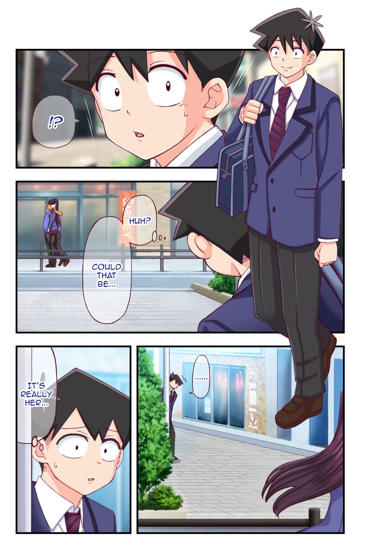 [Ryoku Shinpan (Katsuyoshi)]Gakuen no Madonna ga Saimin Sennou de Netoraremashita(Komi-san wa Komyushou Desu.) [English] {Doujins.com} Page 9