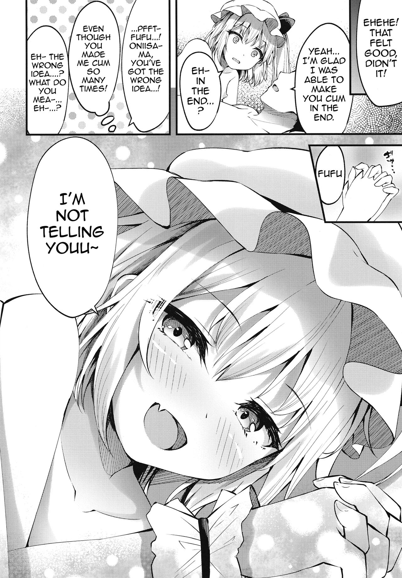 [Tsukuten (Madoka Tsukumo)]Sakusei Little Flan-chan | Little Flan-chan Semen Wringing(Touhou Project) [English] {Doujins.com} [Digital] Page 18