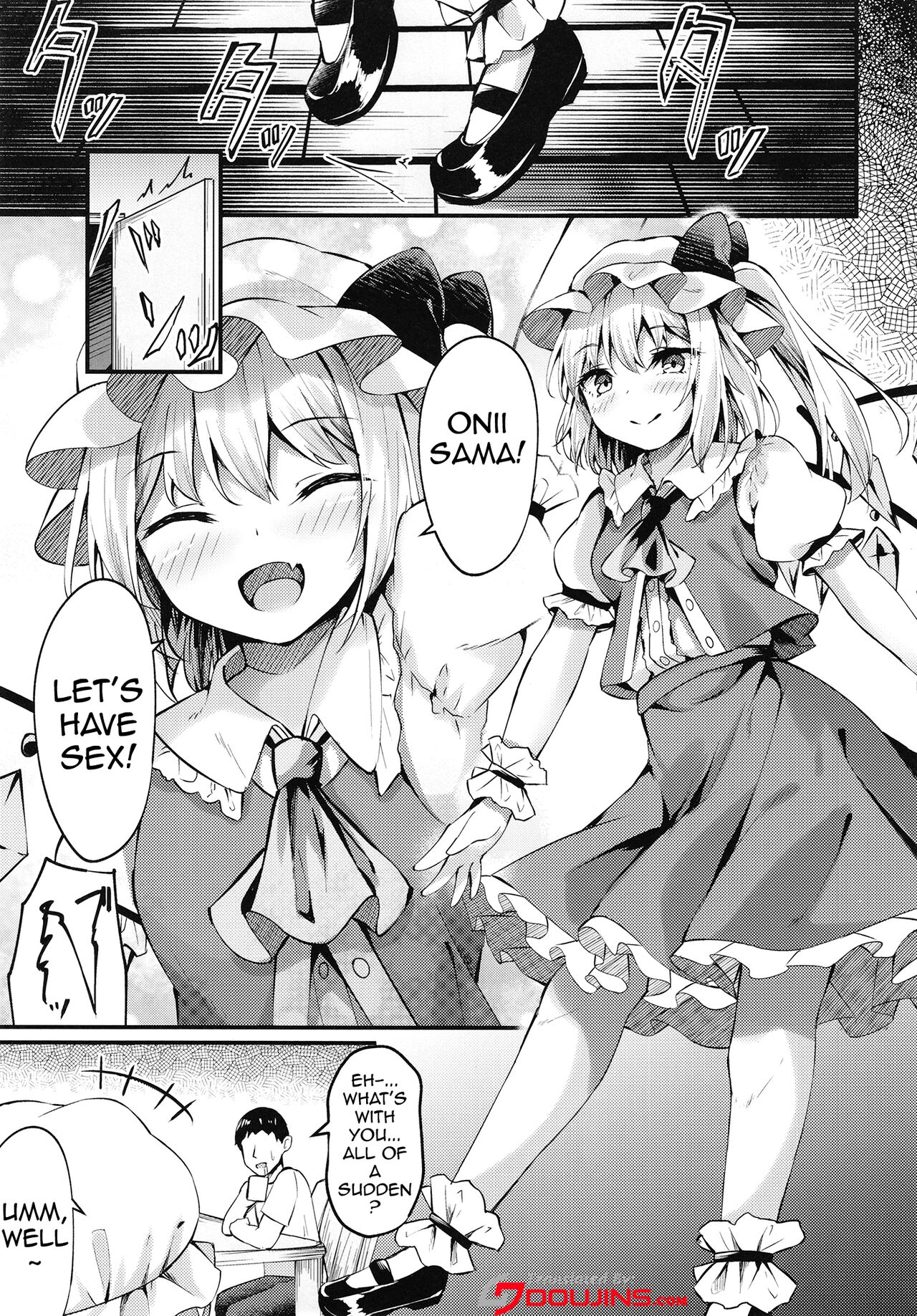 [Tsukuten (Madoka Tsukumo)]Sakusei Little Flan-chan | Little Flan-chan Semen Wringing(Touhou Project) [English] {Doujins.com} [Digital] Page 3