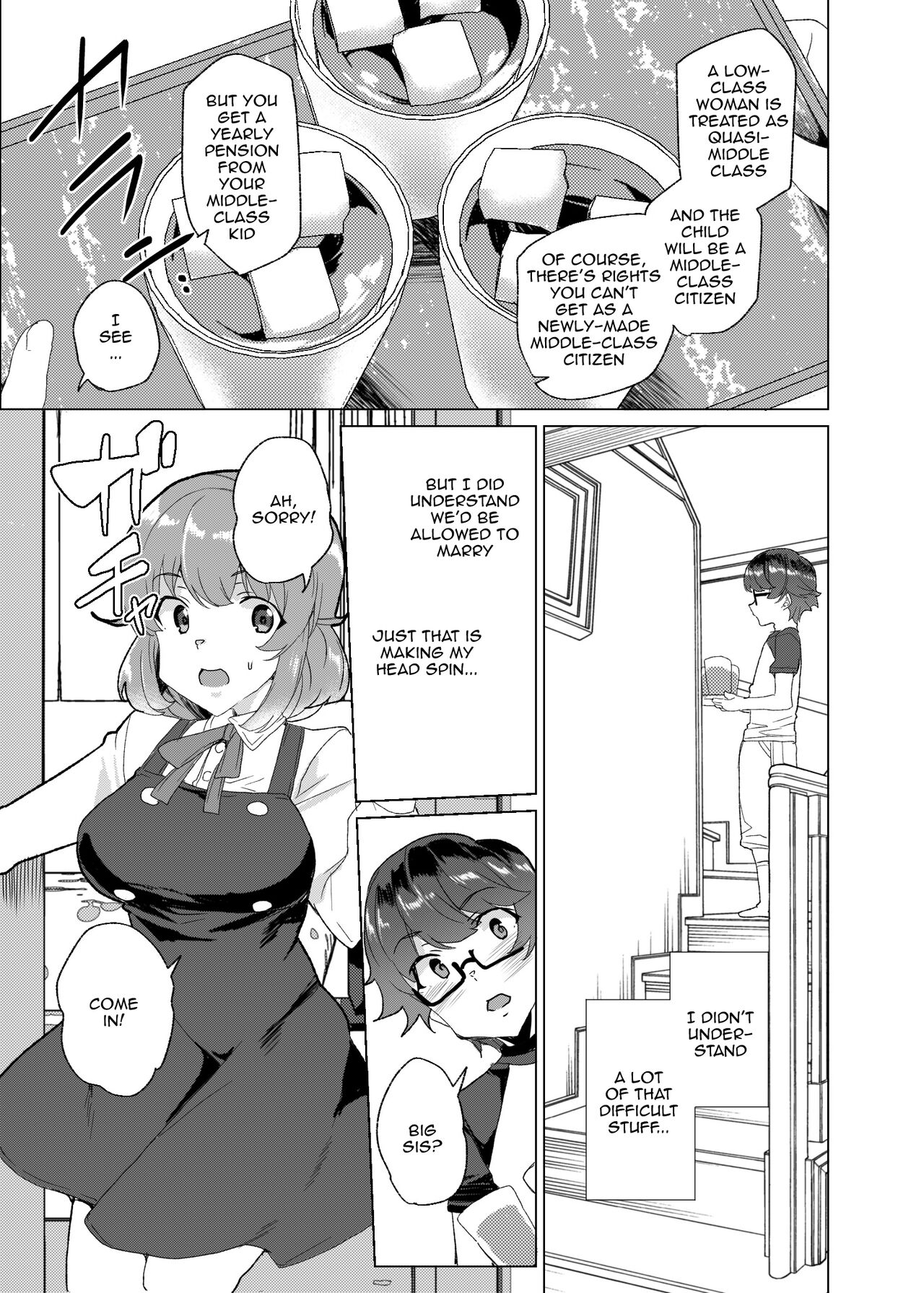[Waffle Doumeiken (Tanaka Decilitre)]Joukyuu Seishi Chakushou Gimuka!  3 ~Jimikei Joshi to Tanetsuke Namahame Seikyouiku Campaign!~[English] {Doujins.com} [Digital] Page 32