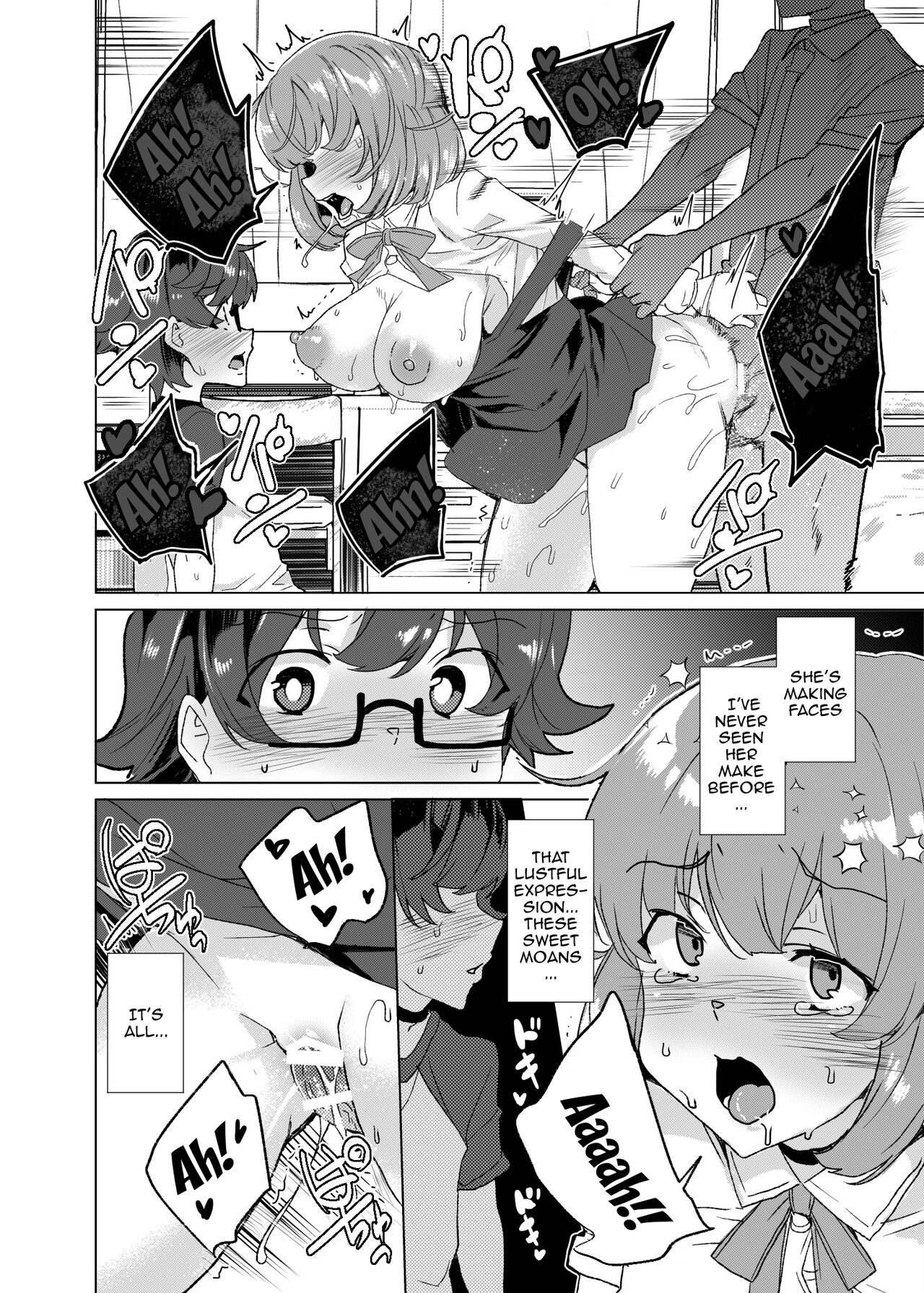 [Waffle Doumeiken (Tanaka Decilitre)]Joukyuu Seishi Chakushou Gimuka!  3 ~Jimikei Joshi to Tanetsuke Namahame Seikyouiku Campaign!~[English] {Doujins.com} [Digital] Page 35