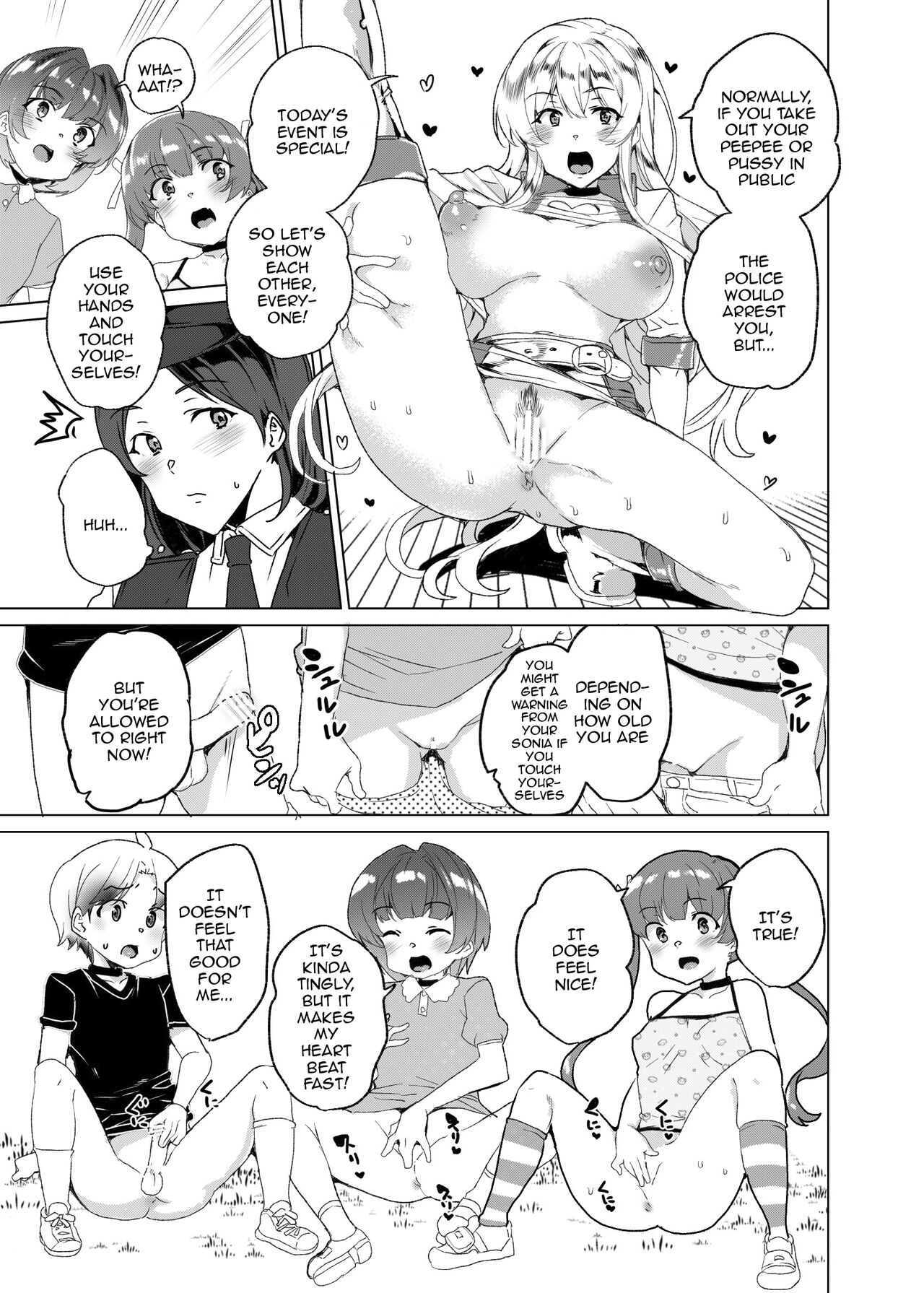 [Waffle Doumeiken (Tanaka Decilitre)]Joukyuu Seishi Chakushou Gimuka!  3 ~Jimikei Joshi to Tanetsuke Namahame Seikyouiku Campaign!~[English] {Doujins.com} [Digital] Page 58