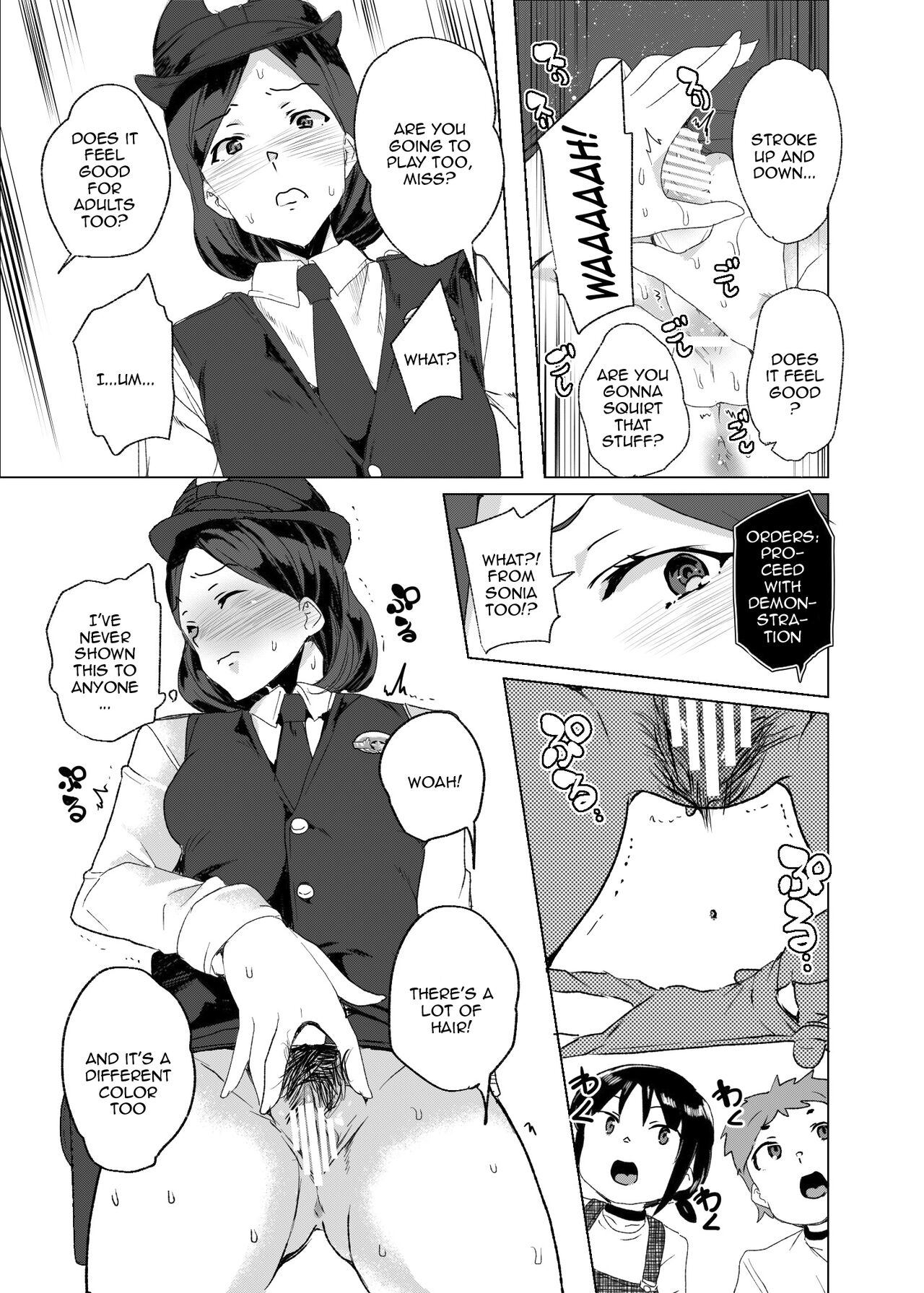 [Waffle Doumeiken (Tanaka Decilitre)]Joukyuu Seishi Chakushou Gimuka!  3 ~Jimikei Joshi to Tanetsuke Namahame Seikyouiku Campaign!~[English] {Doujins.com} [Digital] Page 60