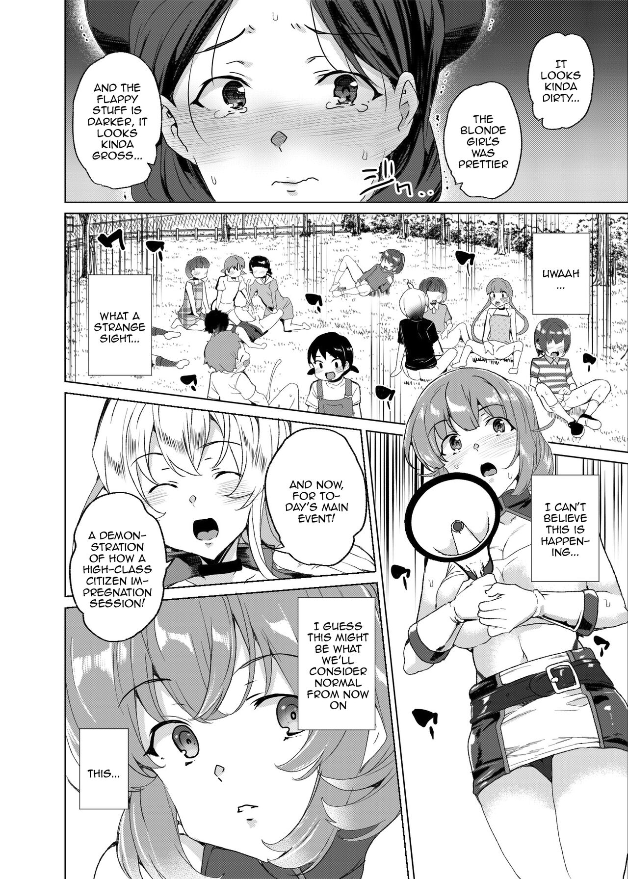 [Waffle Doumeiken (Tanaka Decilitre)]Joukyuu Seishi Chakushou Gimuka!  3 ~Jimikei Joshi to Tanetsuke Namahame Seikyouiku Campaign!~[English] {Doujins.com} [Digital] Page 61