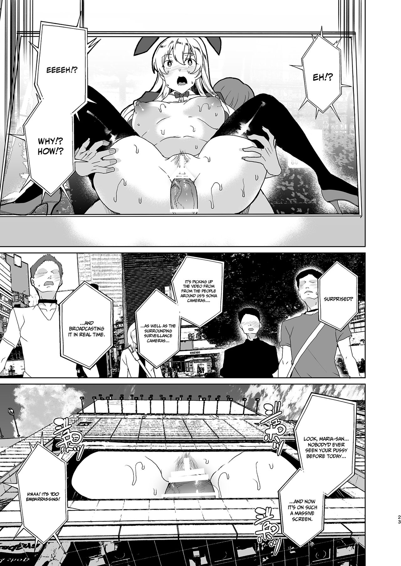 [Waffle Doumeiken (Tanaka Decilitre)]Joukyuu Seishi Chakushou Gimuka!  EX1 ~Class no Takane no Hana no Hentai Seiheki~[English] {Doujins.com} [Digital] Page 23