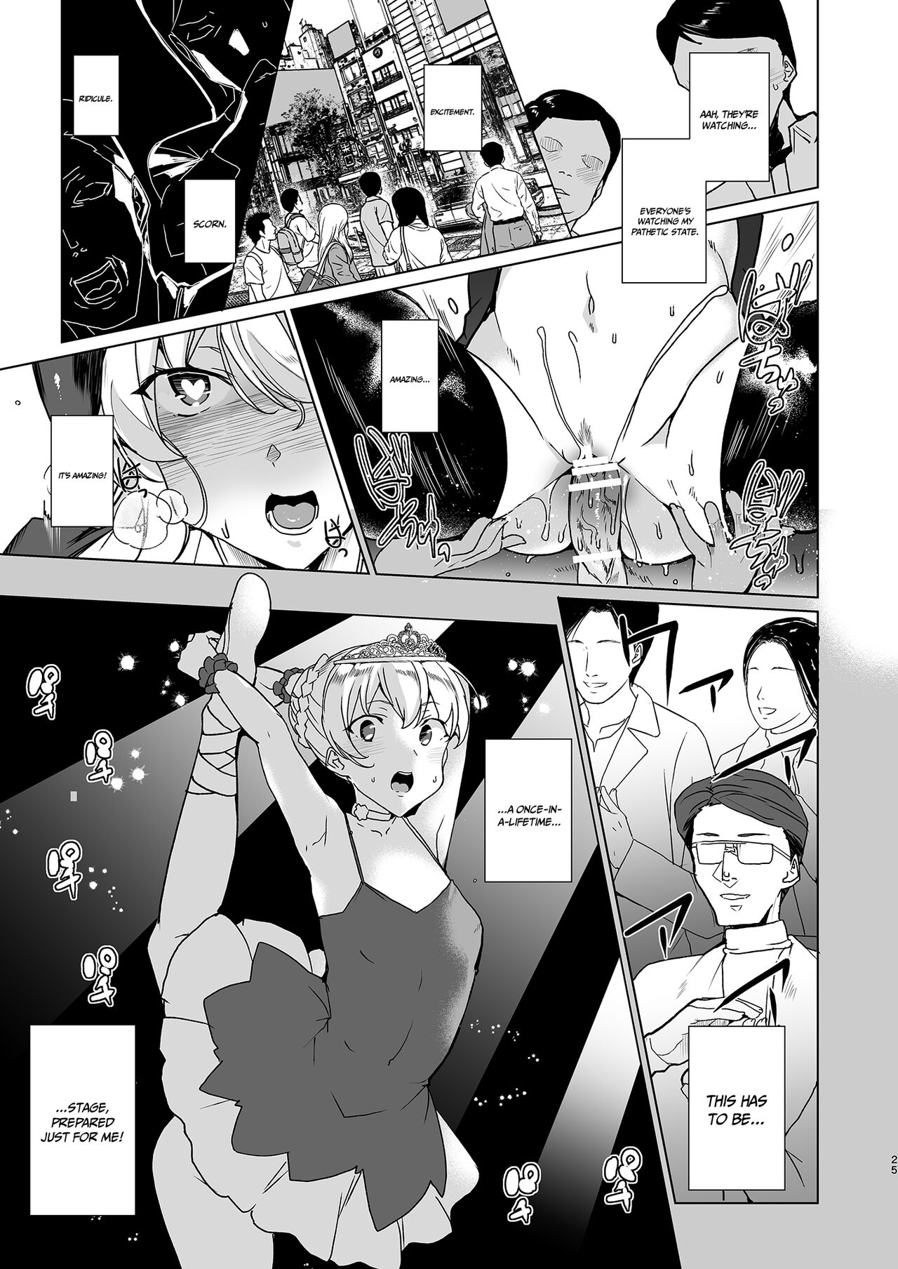 [Waffle Doumeiken (Tanaka Decilitre)]Joukyuu Seishi Chakushou Gimuka!  EX1 ~Class no Takane no Hana no Hentai Seiheki~[English] {Doujins.com} [Digital] Page 25