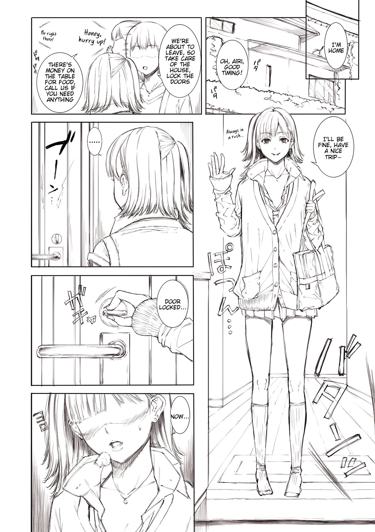 [Yoshida Inuhito]Doko ni Demo iru Goku Futsuu-souna Joshi(ongoing) [English] [Tigoris Translates] Page 9