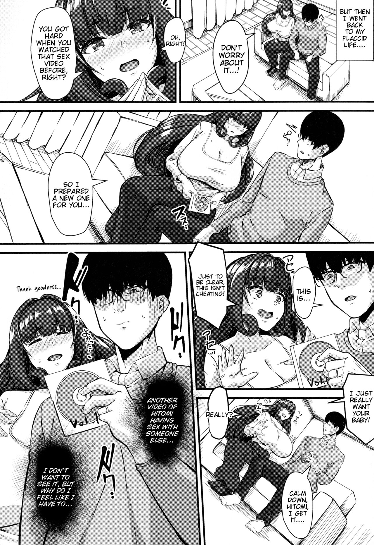 [Be-ve]Tsuma Dachi(100% Maketa Watashi no Ana ~Guchogucho ni Okashitekuru Aitsu no Kyokon~) [English] [Tigoris Translates] Page 10