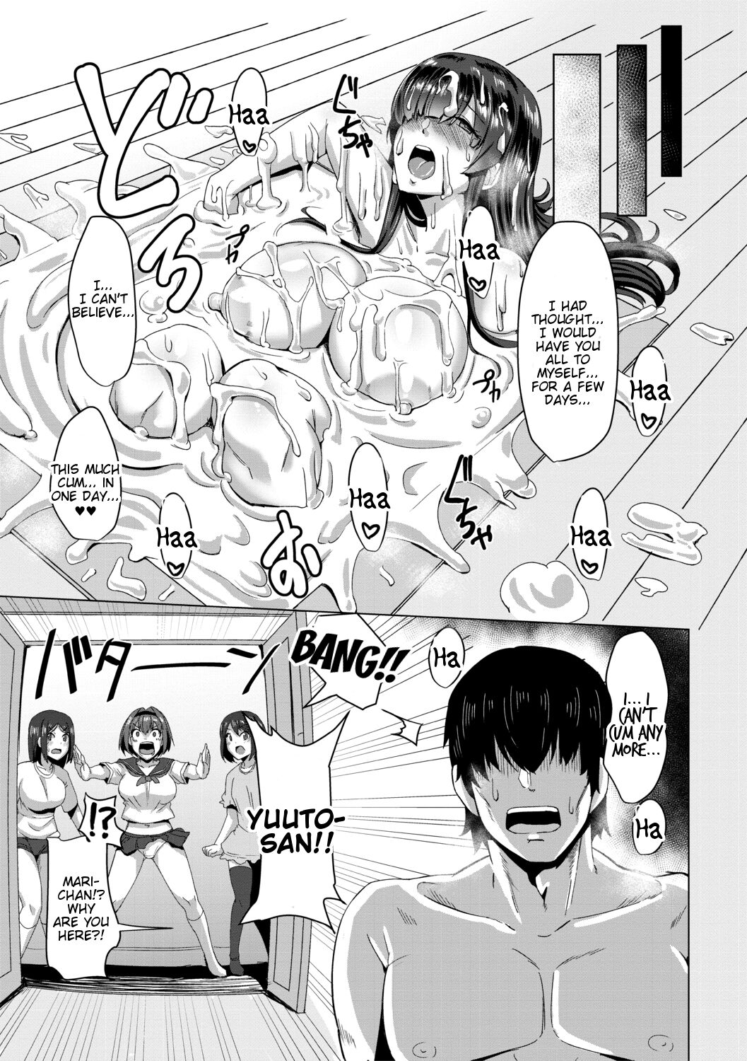 [Kirishima Ayu]Doutei kara Hajimeru Dekamara Seikatsu ~Oide yo! Yarimokujima e~(Chapters 1-5) [English] [Tigoris Translates] Page 53