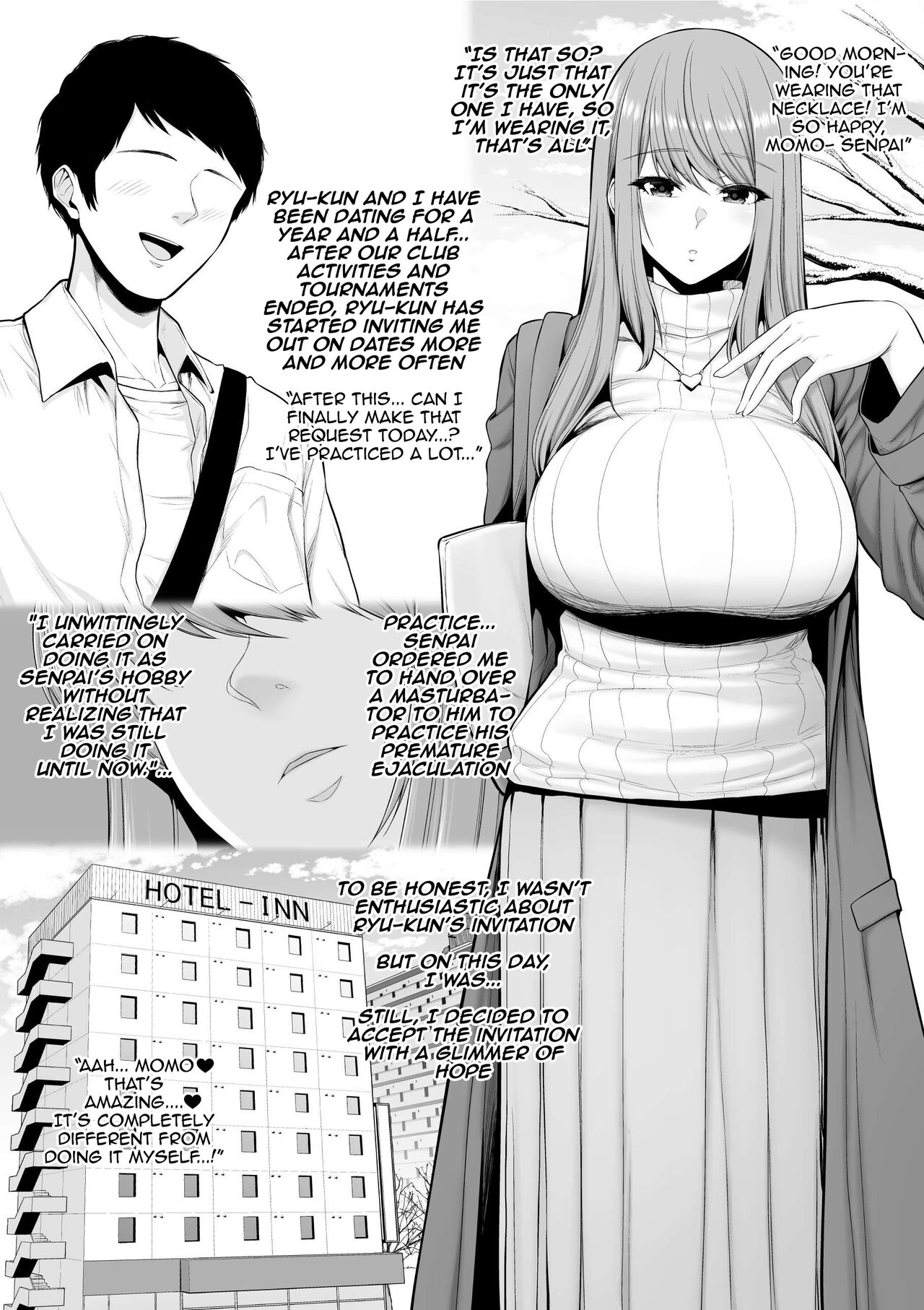 [Sevengar]Sequel of Sequel of sequel of My Older Cheerleader Girlfriend is Being Cuckolded by Senior's Big Dick | Zoku Zoku Zoku Toshiue Cheerleader no Kanojo o Senpai no Dekachin ni Netorareru[English] [Aishi21] Page 2