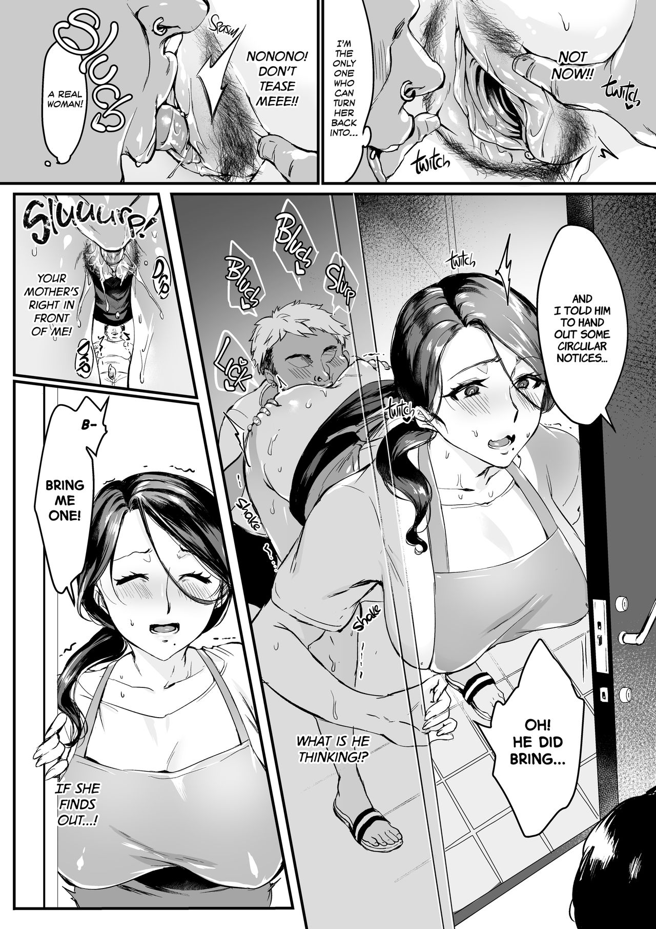 [Minamoto]I Shouldn't Have Gone To The Doujinshi Convertion Without Telling My Wife[English] [Chap.1 to 3 + Divorced with a child 1&2] Page 17