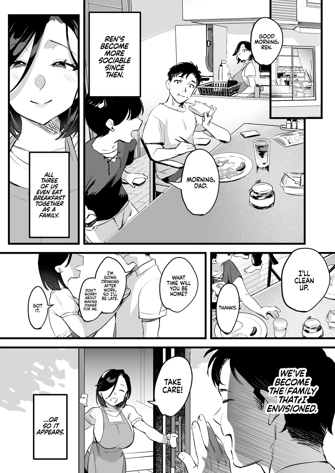 [Minamoto]I Shouldn't Have Gone To The Doujinshi Convertion Without Telling My Wife[English] [Chap.1 to 3 + Divorced with a child 1&2] Page 189