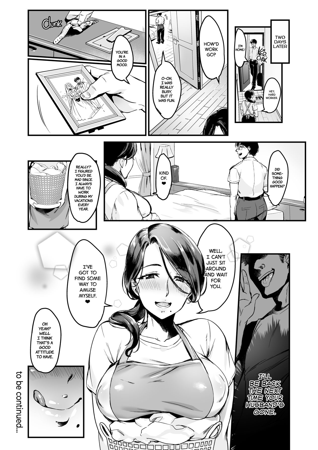 [Minamoto]I Shouldn't Have Gone To The Doujinshi Convertion Without Telling My Wife[English] [Chap.1 to 3 + Divorced with a child 1&2] Page 27