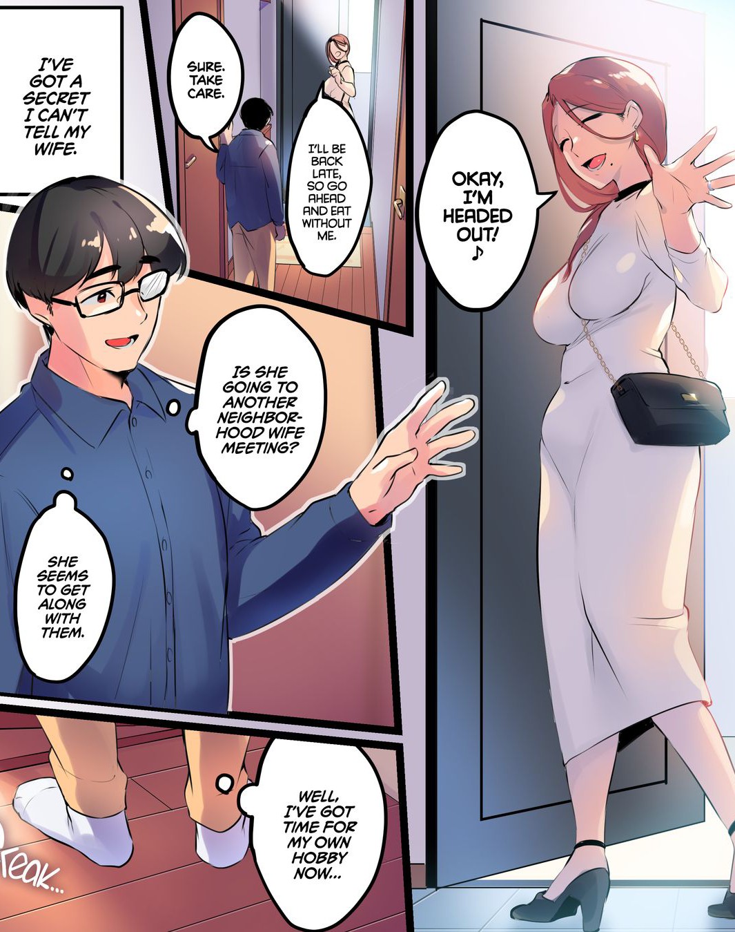 [Minamoto]I Shouldn't Have Gone To The Doujinshi Convertion Without Telling My Wife[English] [Chap.1 to 3 + Divorced with a child 1&2] Page 84