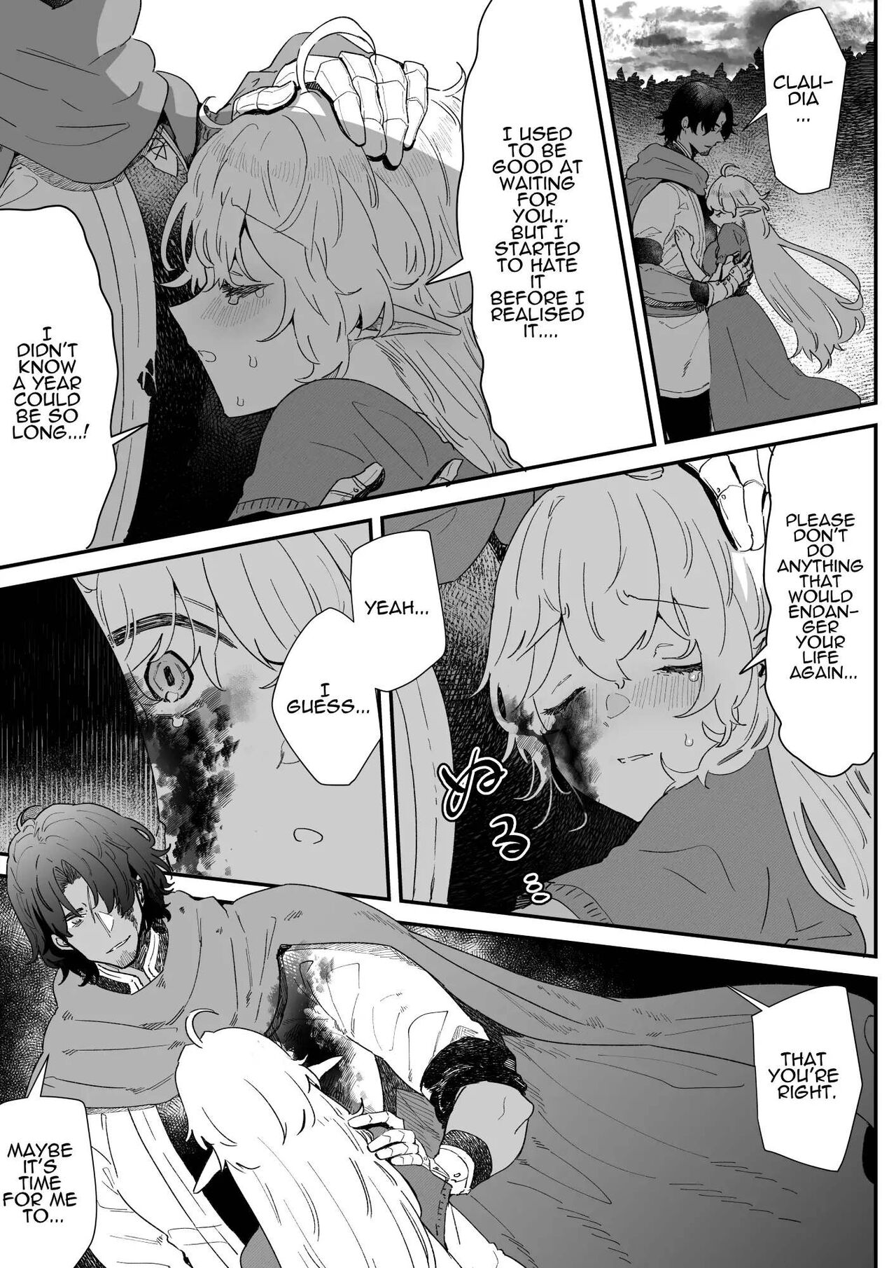 [Nayuta no Hakobune (Shishikura Sendou)]Issennen no Ai o Shinjite | In Belief of a Thousand Year Long Love[English] Page 130