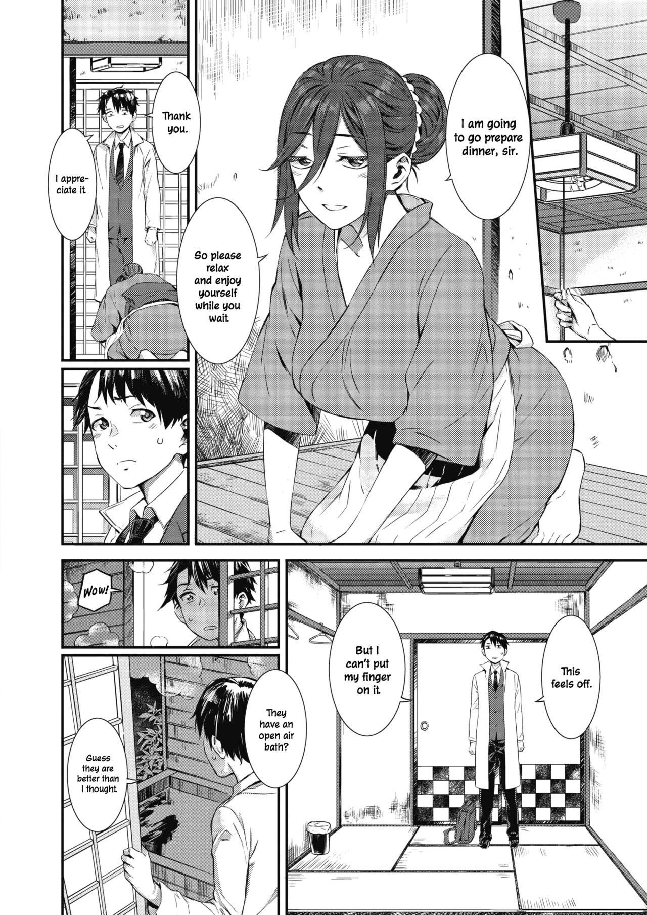[Musashimaru]Hatago Gensou | Inn of Deception(COMIC Megastore Alpha 2019-03) [English] [ConTL] [Digital] Page 2