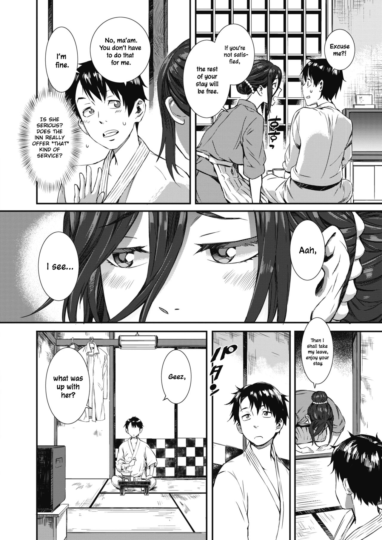 [Musashimaru]Hatago Gensou | Inn of Deception(COMIC Megastore Alpha 2019-03) [English] [ConTL] [Digital] Page 4
