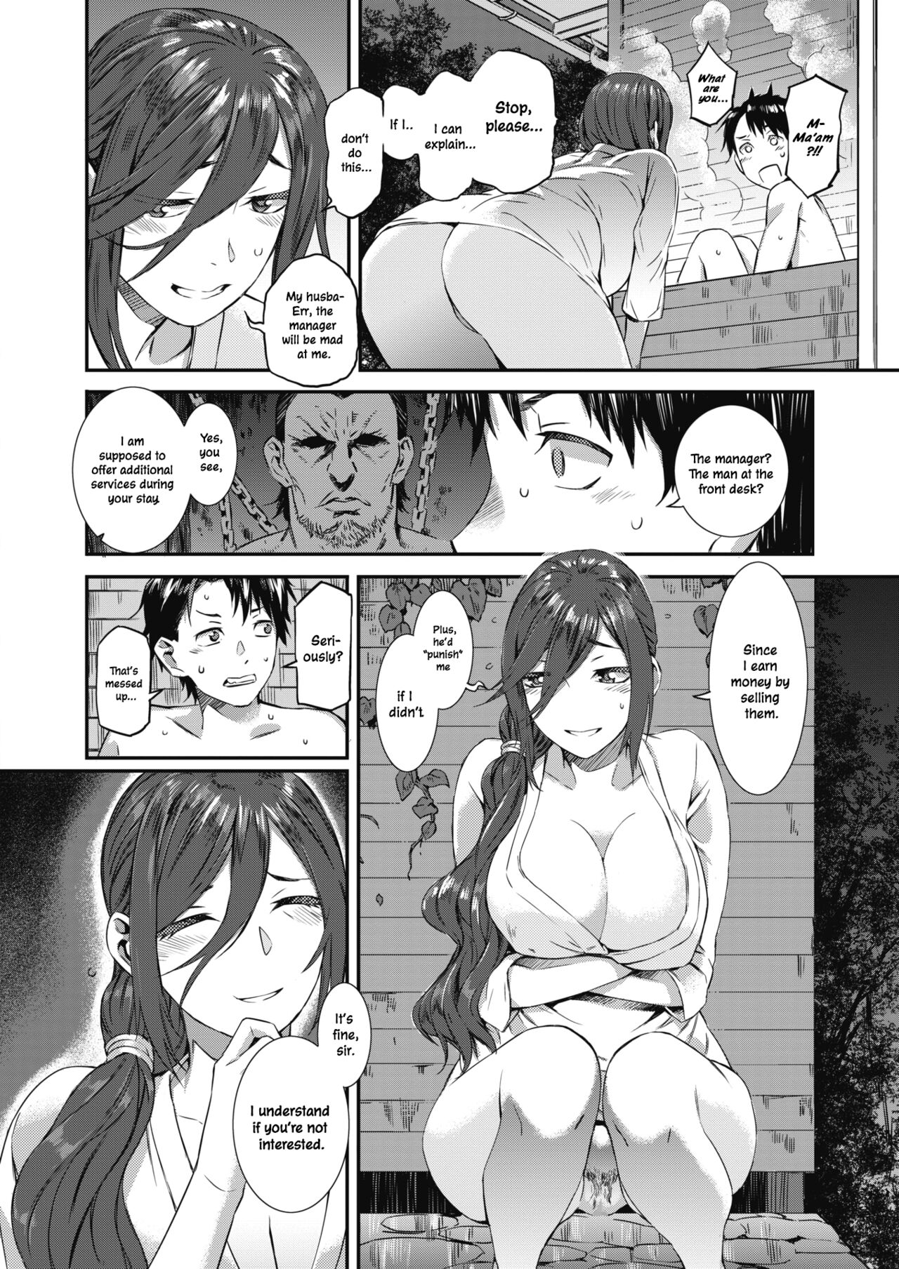 [Musashimaru]Hatago Gensou | Inn of Deception(COMIC Megastore Alpha 2019-03) [English] [ConTL] [Digital] Page 6