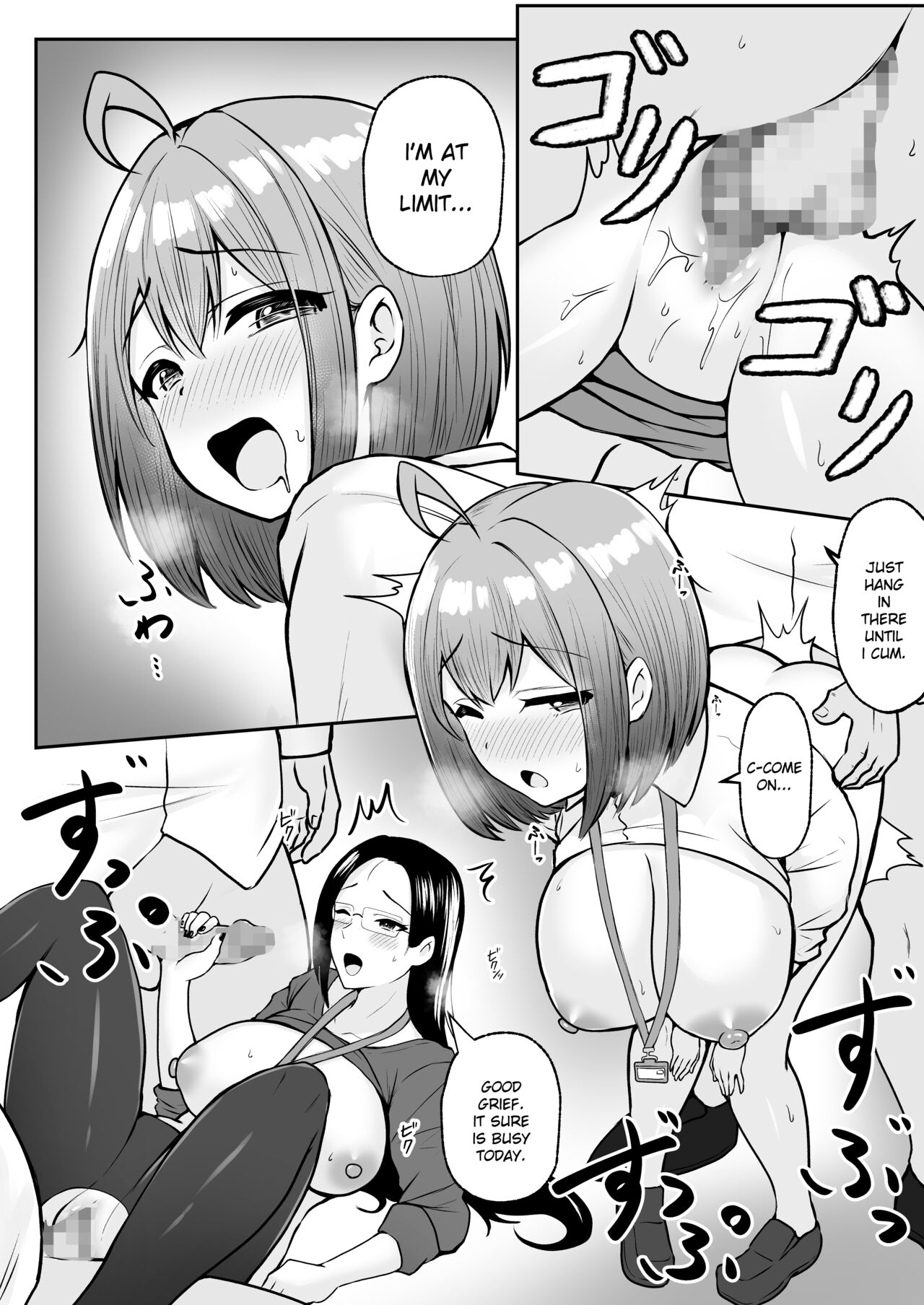 [Nekomimi to Kuro Mask (cielo)]Watashi no Haizoku Saki wa Seishori-ka ~Kenshuu Hen~ | My Assignment is in the Sexual Relief Department ~Training Chapter~[English] [flowerswamp] Page 53