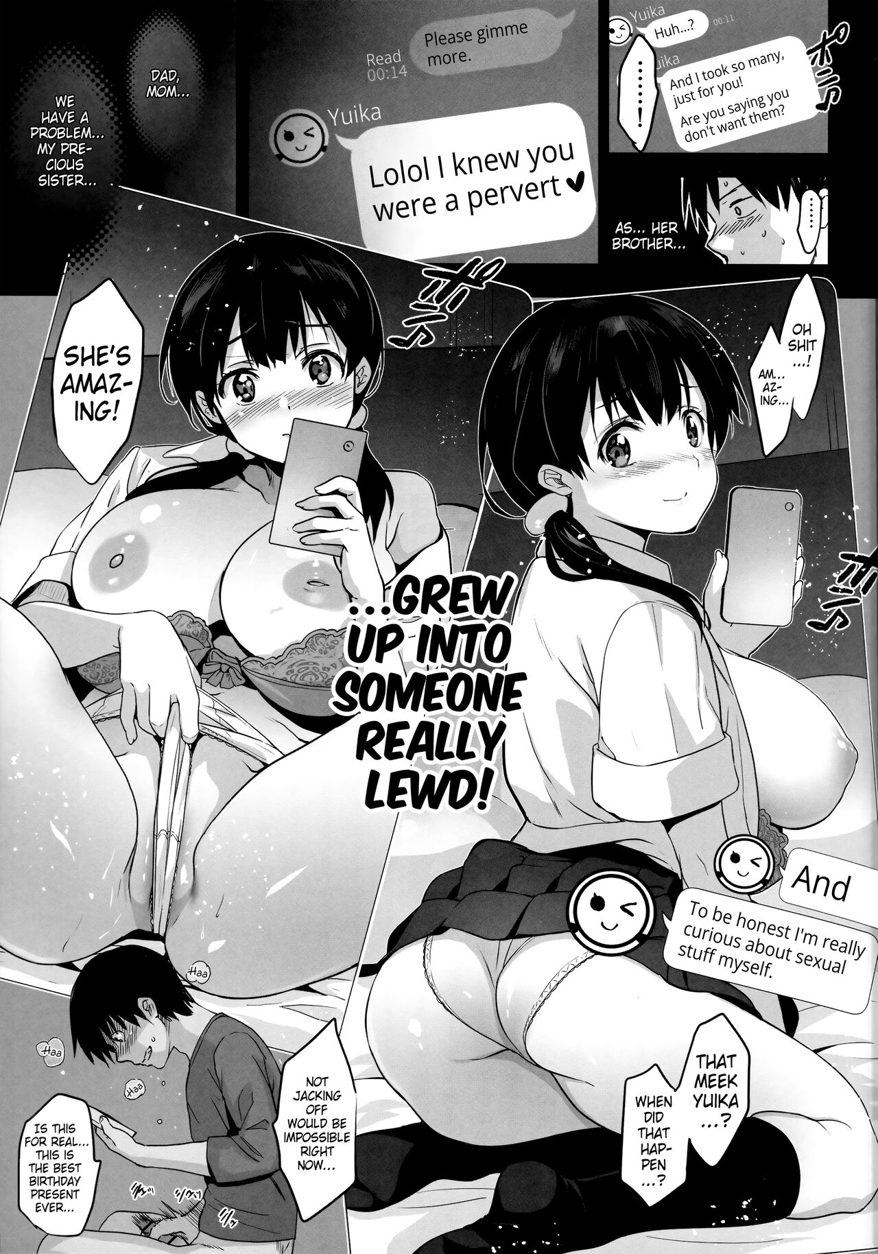 (C101) [Jingai Makyou (Inue Shinsuke)]Imouto ga Boku ni Taninboux o Okutte kuru[English] [Kinsei Translations] Page 12