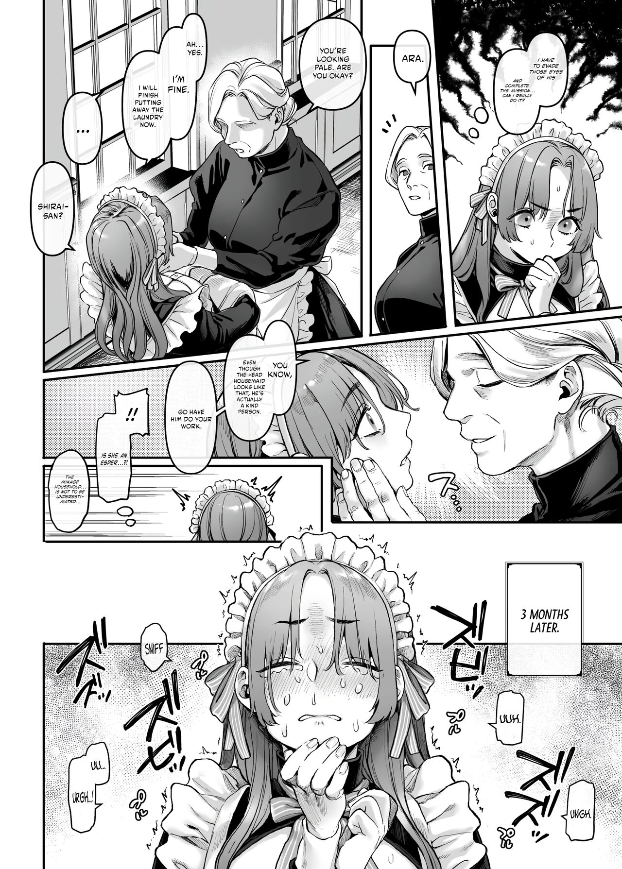 [Yolki Palki (Rororogi Mogera)]Sennyuu! Gakeppuchi Spy no Shakkinhensai RTA ~Josou Maid to Oni Joushi~ | Infiltrate! Debt Repayment RTA of a Spy on the Brink ~The Crossdressing Maid and the Oni Boss~[English] [Omega Scans] [Incomplete] Page 11