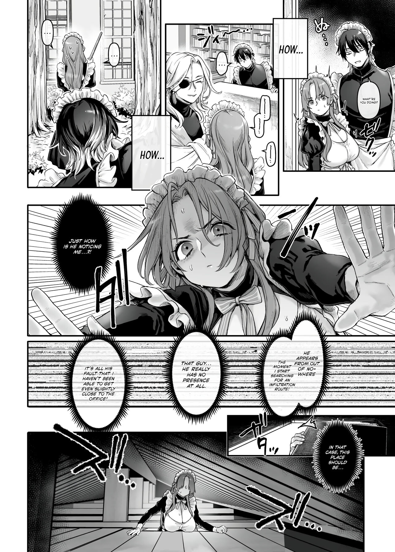 [Yolki Palki (Rororogi Mogera)]Sennyuu! Gakeppuchi Spy no Shakkinhensai RTA ~Josou Maid to Oni Joushi~ | Infiltrate! Debt Repayment RTA of a Spy on the Brink ~The Crossdressing Maid and the Oni Boss~[English] [Omega Scans] [Incomplete] Page 13