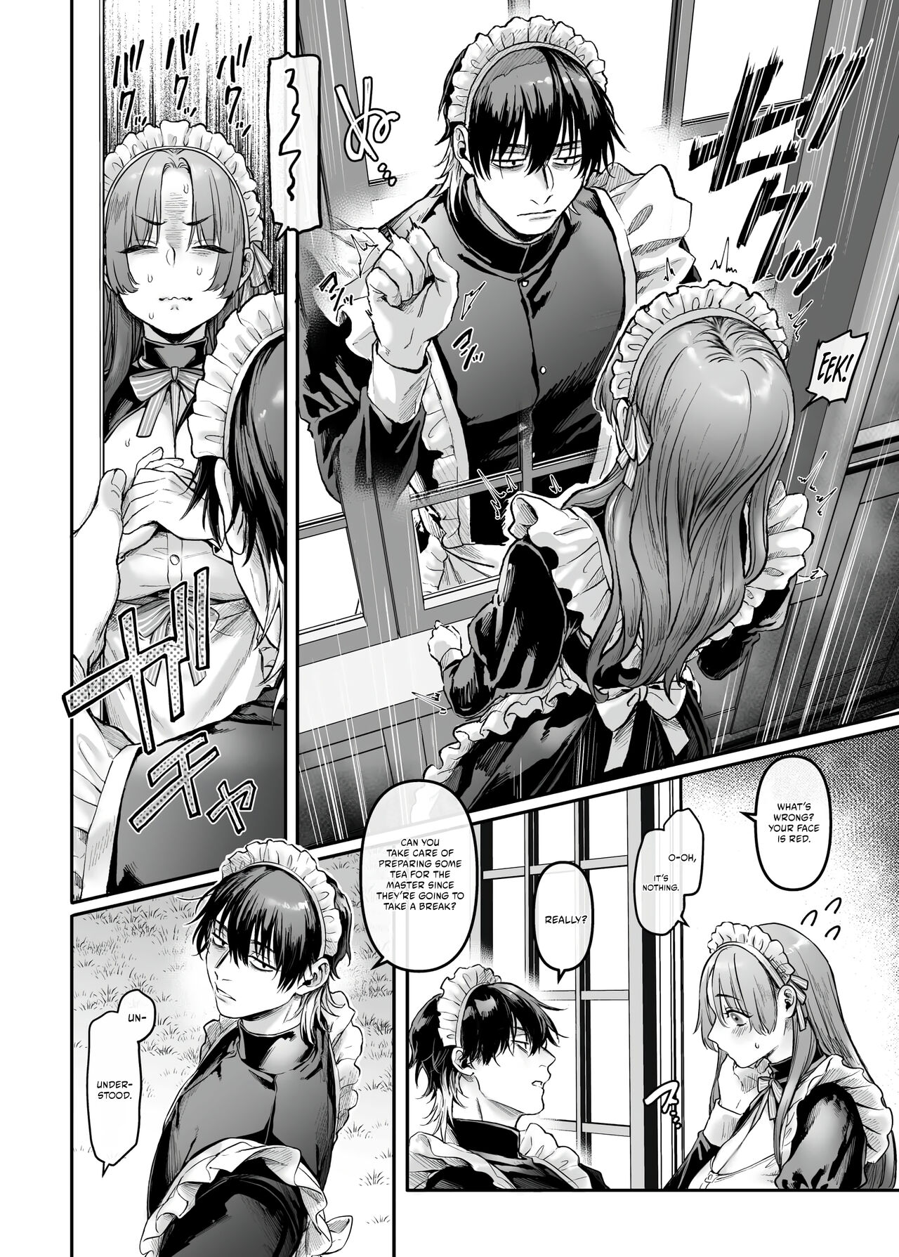[Yolki Palki (Rororogi Mogera)]Sennyuu! Gakeppuchi Spy no Shakkinhensai RTA ~Josou Maid to Oni Joushi~ | Infiltrate! Debt Repayment RTA of a Spy on the Brink ~The Crossdressing Maid and the Oni Boss~[English] [Omega Scans] [Incomplete] Page 17