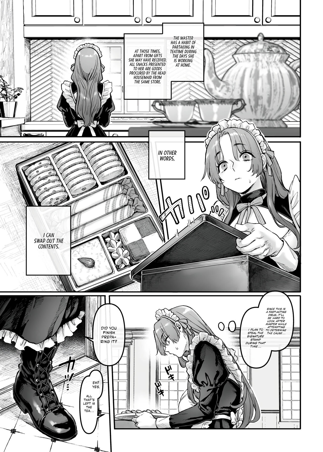 [Yolki Palki (Rororogi Mogera)]Sennyuu! Gakeppuchi Spy no Shakkinhensai RTA ~Josou Maid to Oni Joushi~ | Infiltrate! Debt Repayment RTA of a Spy on the Brink ~The Crossdressing Maid and the Oni Boss~[English] [Omega Scans] [Incomplete] Page 18