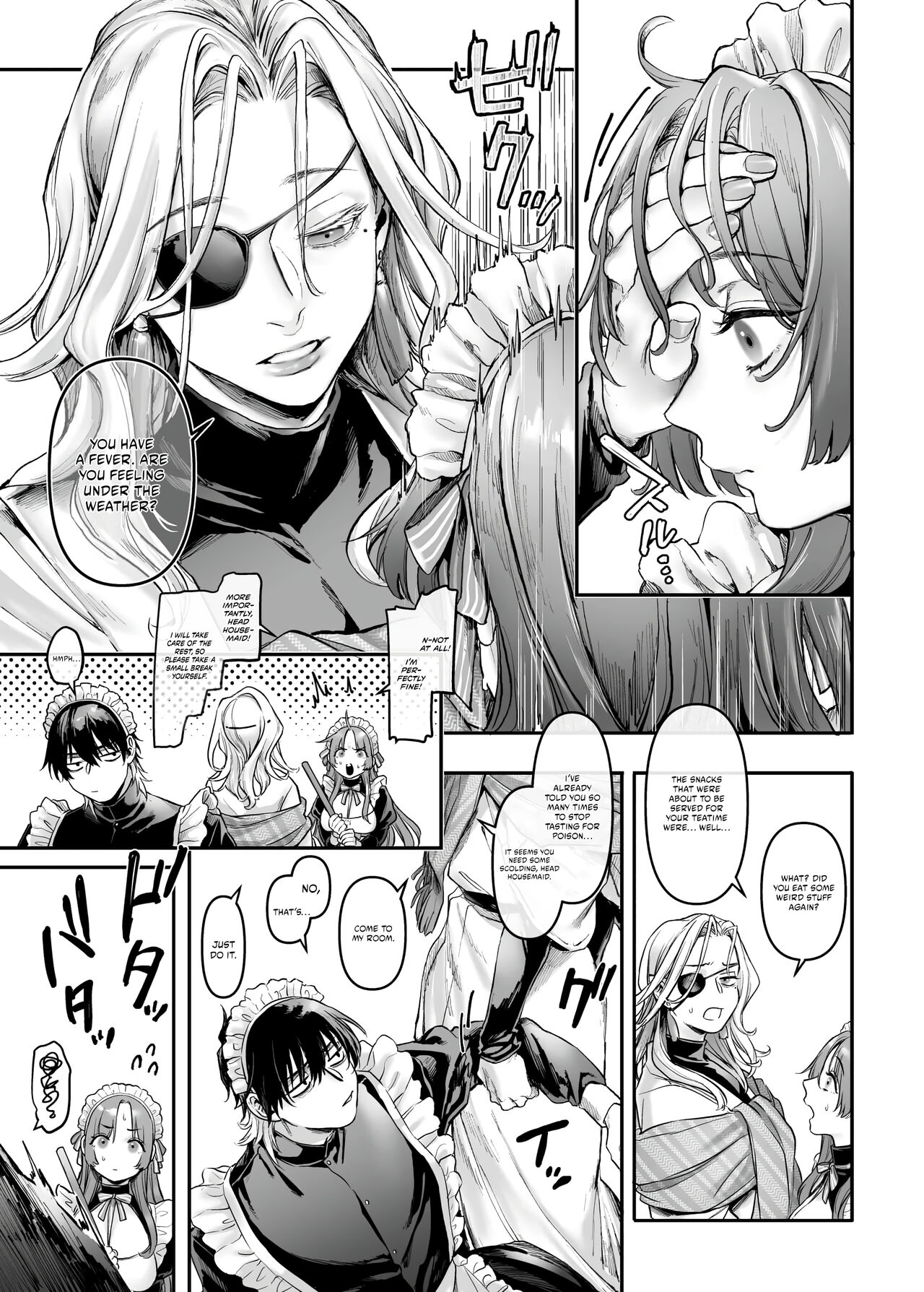 [Yolki Palki (Rororogi Mogera)]Sennyuu! Gakeppuchi Spy no Shakkinhensai RTA ~Josou Maid to Oni Joushi~ | Infiltrate! Debt Repayment RTA of a Spy on the Brink ~The Crossdressing Maid and the Oni Boss~[English] [Omega Scans] [Incomplete] Page 26