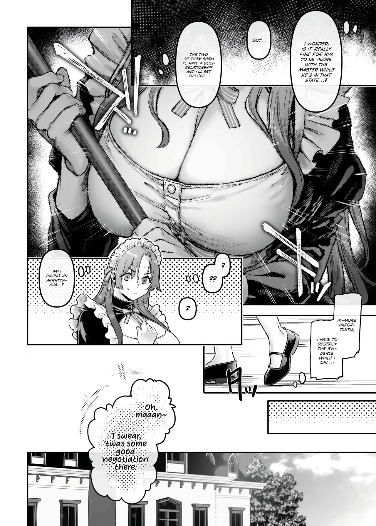 [Yolki Palki (Rororogi Mogera)]Sennyuu! Gakeppuchi Spy no Shakkinhensai RTA ~Josou Maid to Oni Joushi~ | Infiltrate! Debt Repayment RTA of a Spy on the Brink ~The Crossdressing Maid and the Oni Boss~[English] [Omega Scans] [Incomplete] Page 27