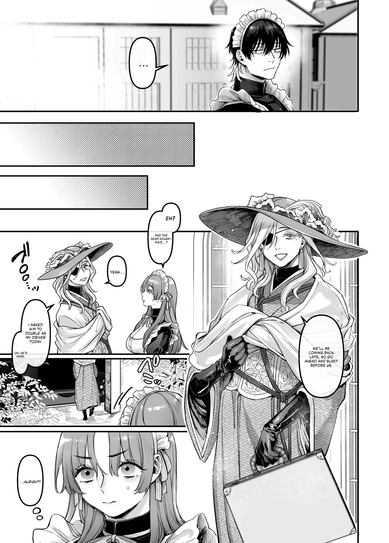 [Yolki Palki (Rororogi Mogera)]Sennyuu! Gakeppuchi Spy no Shakkinhensai RTA ~Josou Maid to Oni Joushi~ | Infiltrate! Debt Repayment RTA of a Spy on the Brink ~The Crossdressing Maid and the Oni Boss~[English] [Omega Scans] [Incomplete] Page 44