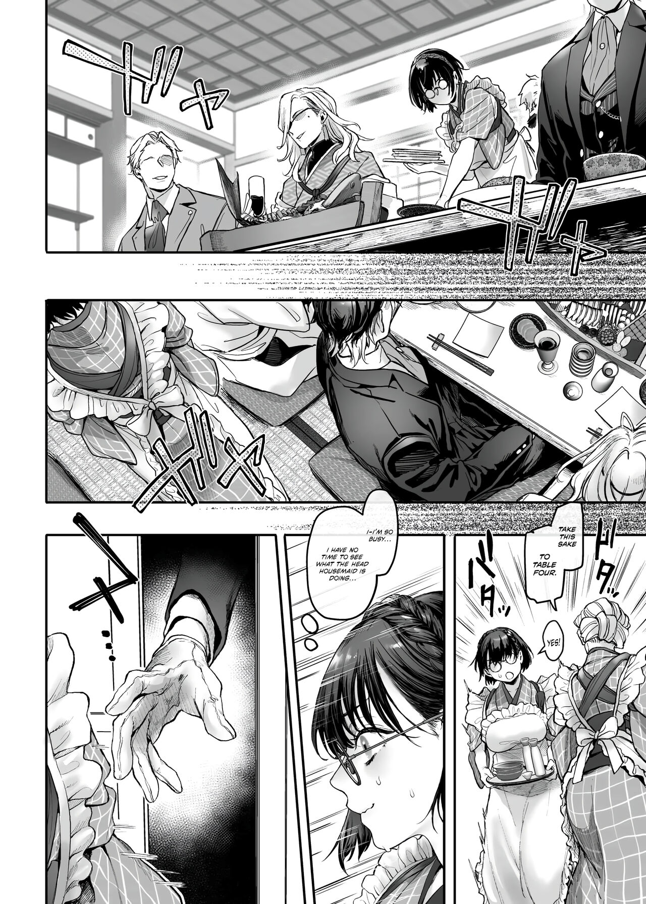 [Yolki Palki (Rororogi Mogera)]Sennyuu! Gakeppuchi Spy no Shakkinhensai RTA ~Josou Maid to Oni Joushi~ | Infiltrate! Debt Repayment RTA of a Spy on the Brink ~The Crossdressing Maid and the Oni Boss~[English] [Omega Scans] [Incomplete] Page 49