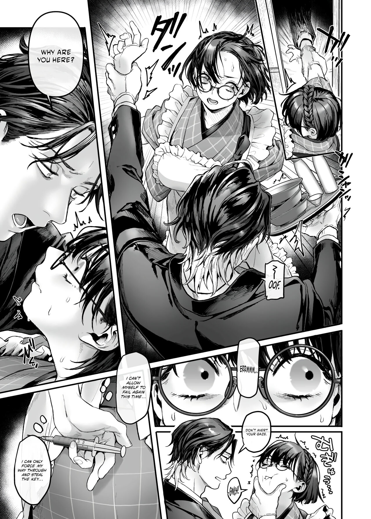 [Yolki Palki (Rororogi Mogera)]Sennyuu! Gakeppuchi Spy no Shakkinhensai RTA ~Josou Maid to Oni Joushi~ | Infiltrate! Debt Repayment RTA of a Spy on the Brink ~The Crossdressing Maid and the Oni Boss~[English] [Omega Scans] [Incomplete] Page 50