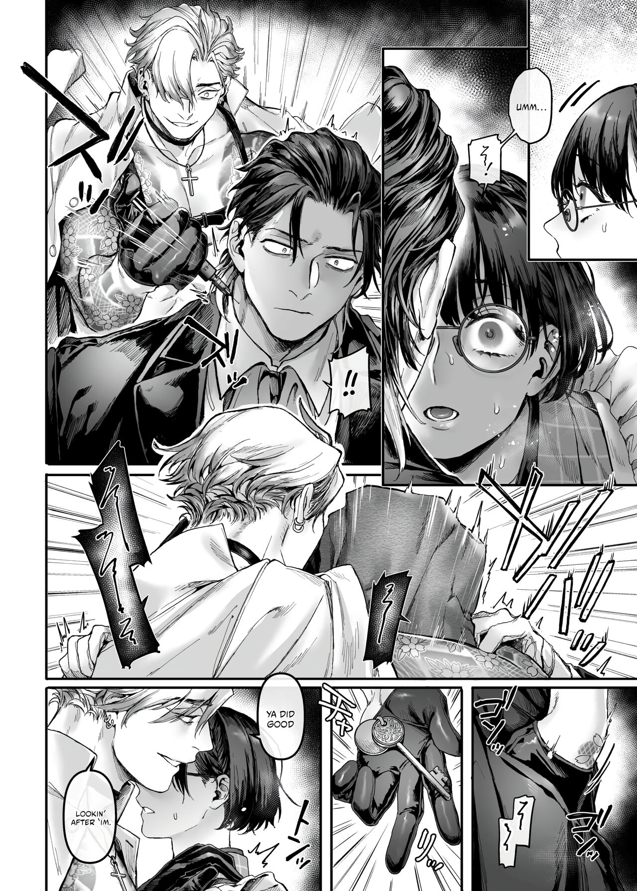 [Yolki Palki (Rororogi Mogera)]Sennyuu! Gakeppuchi Spy no Shakkinhensai RTA ~Josou Maid to Oni Joushi~ | Infiltrate! Debt Repayment RTA of a Spy on the Brink ~The Crossdressing Maid and the Oni Boss~[English] [Omega Scans] [Incomplete] Page 53