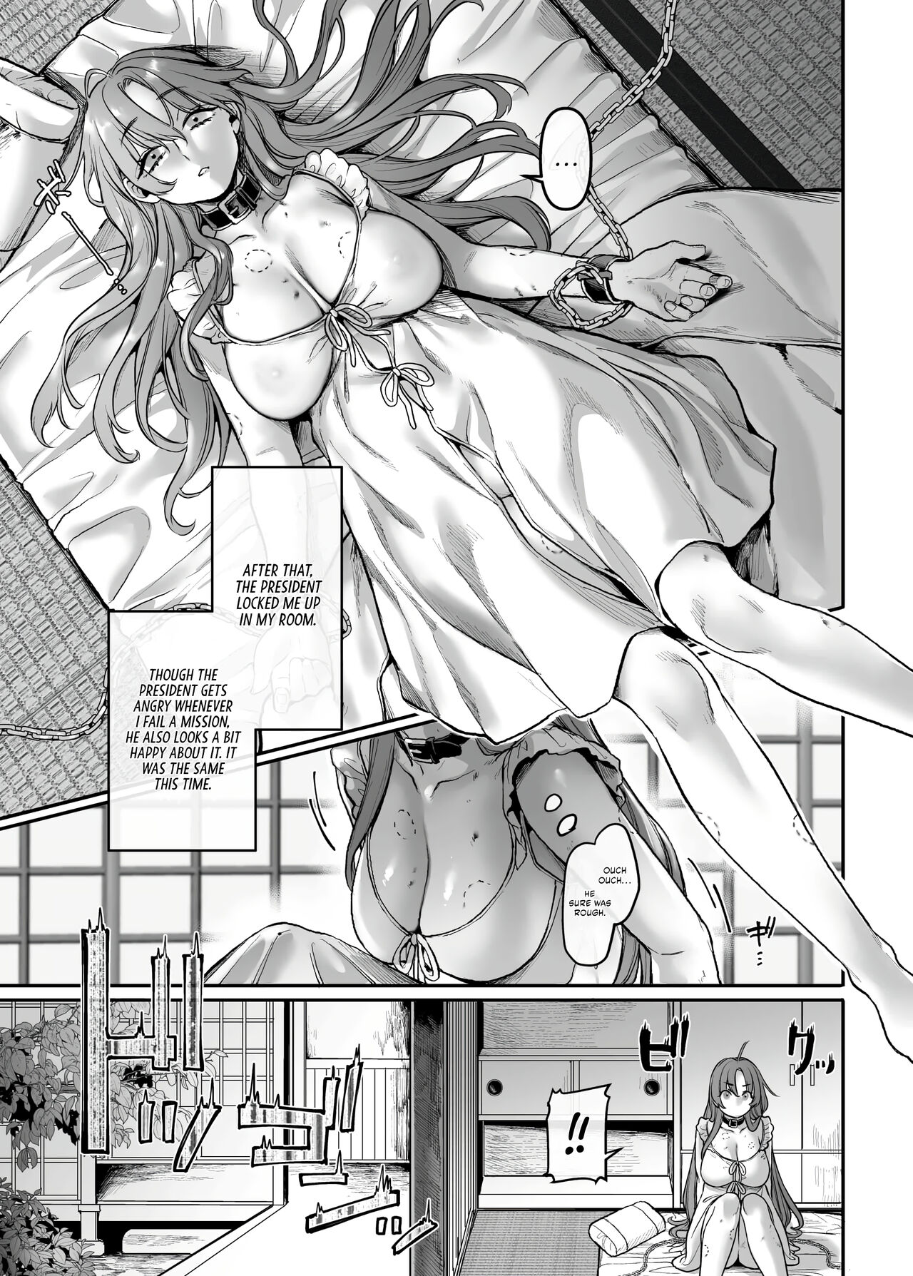 [Yolki Palki (Rororogi Mogera)]Sennyuu! Gakeppuchi Spy no Shakkinhensai RTA ~Josou Maid to Oni Joushi~ | Infiltrate! Debt Repayment RTA of a Spy on the Brink ~The Crossdressing Maid and the Oni Boss~[English] [Omega Scans] [Incomplete] Page 76