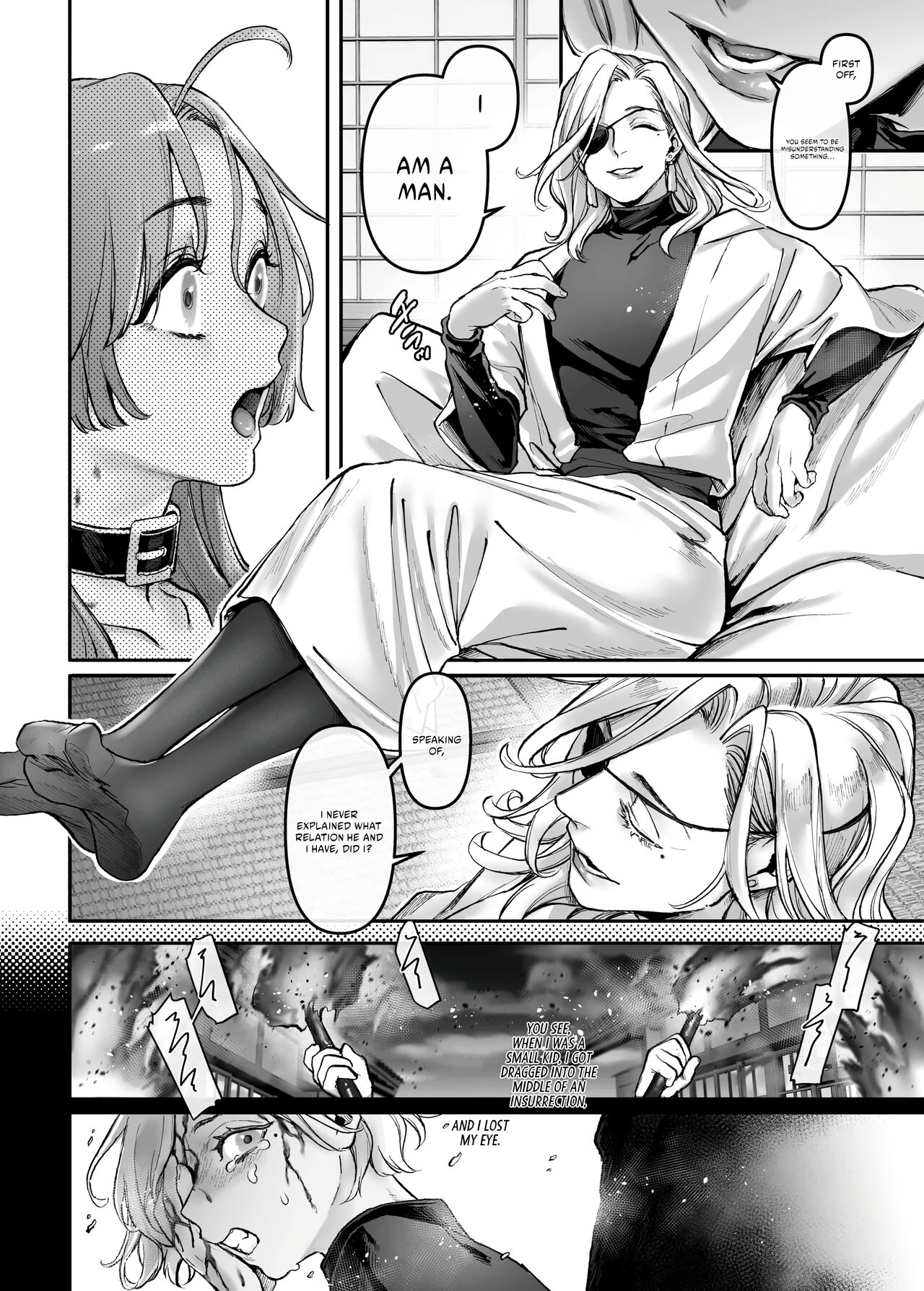 [Yolki Palki (Rororogi Mogera)]Sennyuu! Gakeppuchi Spy no Shakkinhensai RTA ~Josou Maid to Oni Joushi~ | Infiltrate! Debt Repayment RTA of a Spy on the Brink ~The Crossdressing Maid and the Oni Boss~[English] [Omega Scans] [Incomplete] Page 79