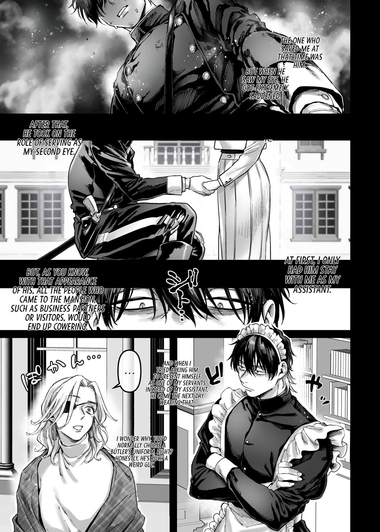 [Yolki Palki (Rororogi Mogera)]Sennyuu! Gakeppuchi Spy no Shakkinhensai RTA ~Josou Maid to Oni Joushi~ | Infiltrate! Debt Repayment RTA of a Spy on the Brink ~The Crossdressing Maid and the Oni Boss~[English] [Omega Scans] [Incomplete] Page 80