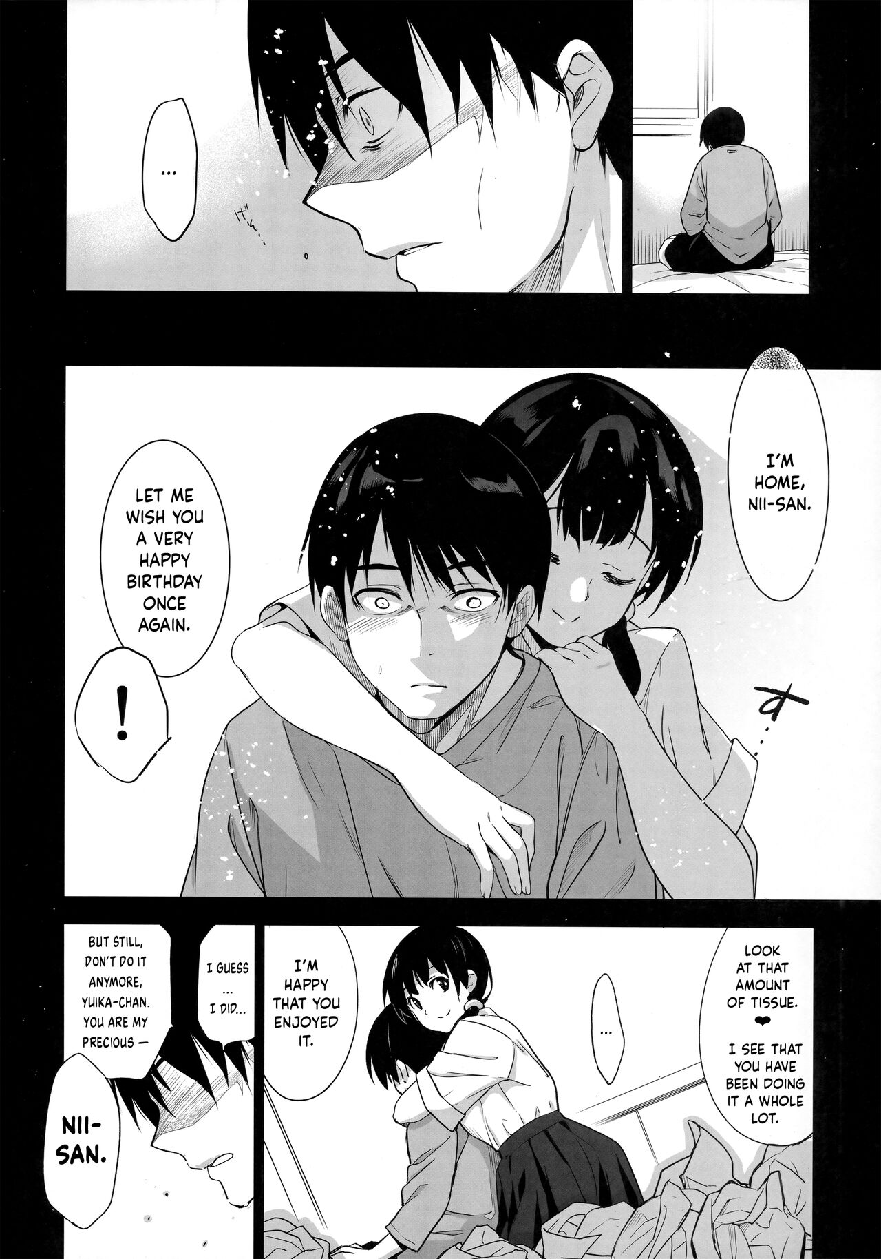 (C101) [Jingai Makyou (Inue Shinsuke)]Imouto ga Boku ni Taninboux o Okutte kuru | My Little Sister Is Sending Me Her Videos Of Getting Fucked By Strangers[English] Page 23