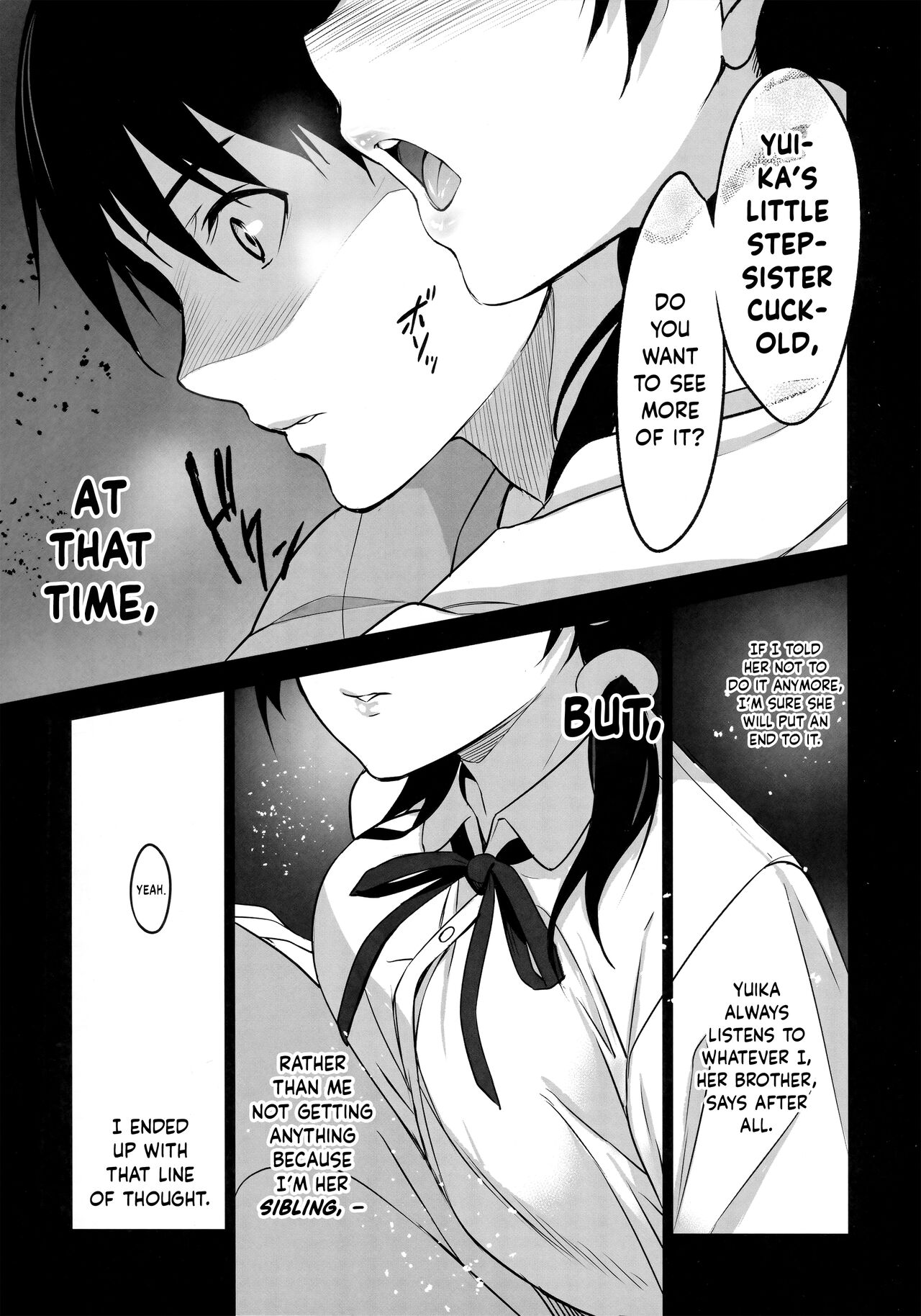 (C101) [Jingai Makyou (Inue Shinsuke)]Imouto ga Boku ni Taninboux o Okutte kuru | My Little Sister Is Sending Me Her Videos Of Getting Fucked By Strangers[English] Page 24