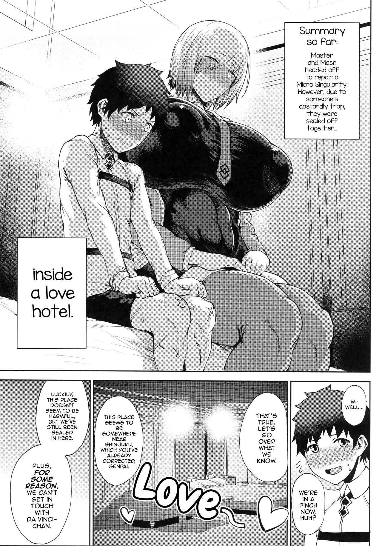 (C101) [Tanic Ya (Okutani Tanishi)]Waruiko + Omake Paper(Fate/Grand Order) [English] [mysterymeat3] Page 2
