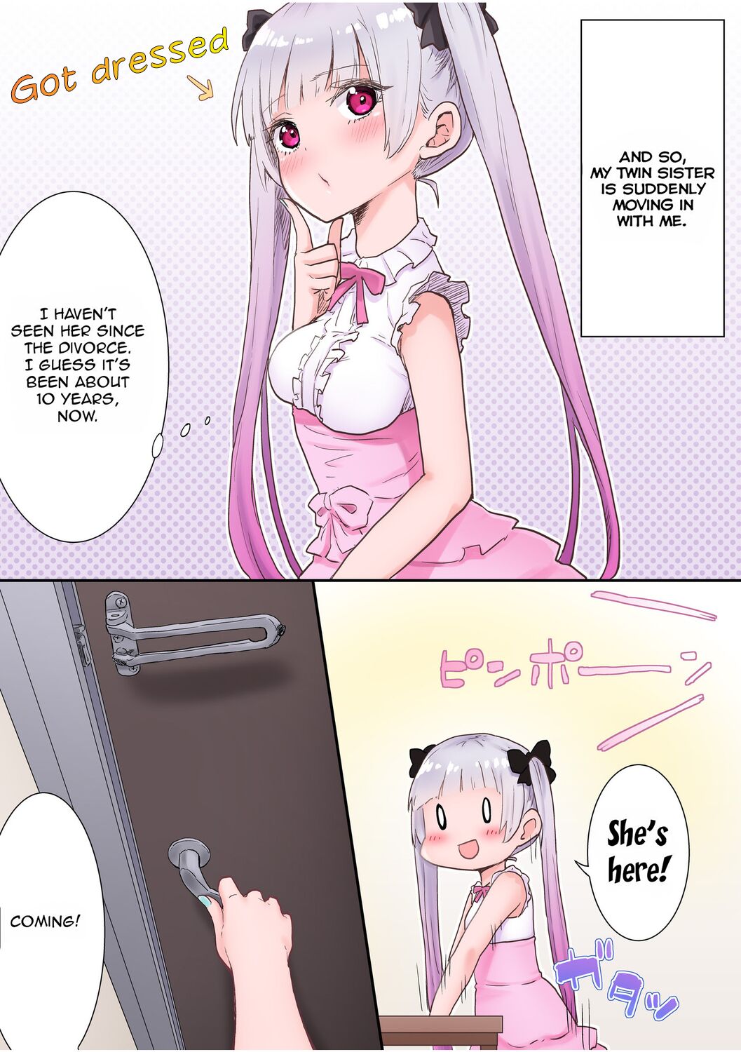 [LIN]Futago Shimai-chan no Yuri Seikatsu (1) | Twin Sisters' Yuri Life(1) [English] [Jurushi] [Hikari no Kaze] Page 8