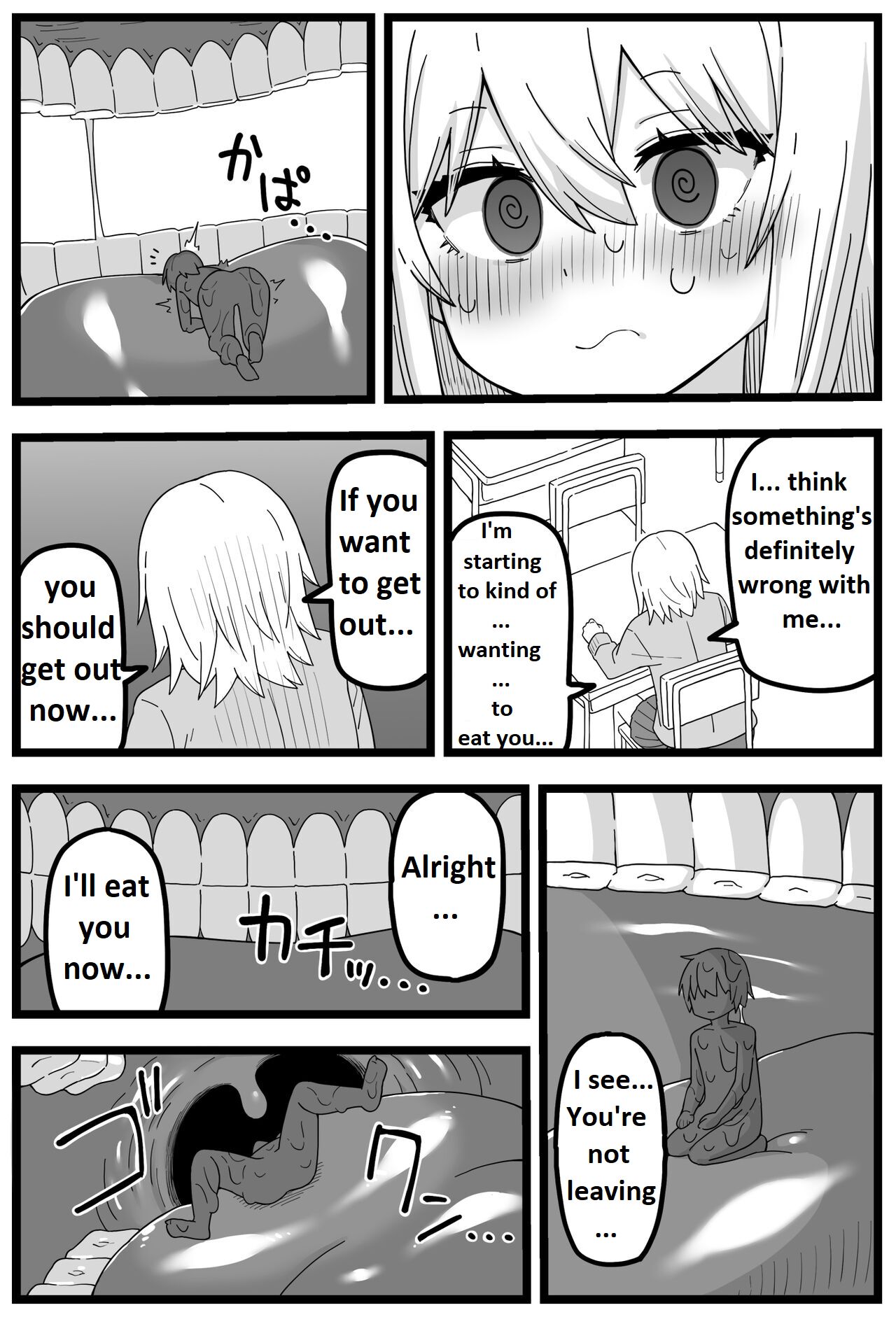 [Shiheki]Doushitemo Onnanoko ni Taberaretai Manga | Manga - He really wants to be eaten by a girl[English] Page 17