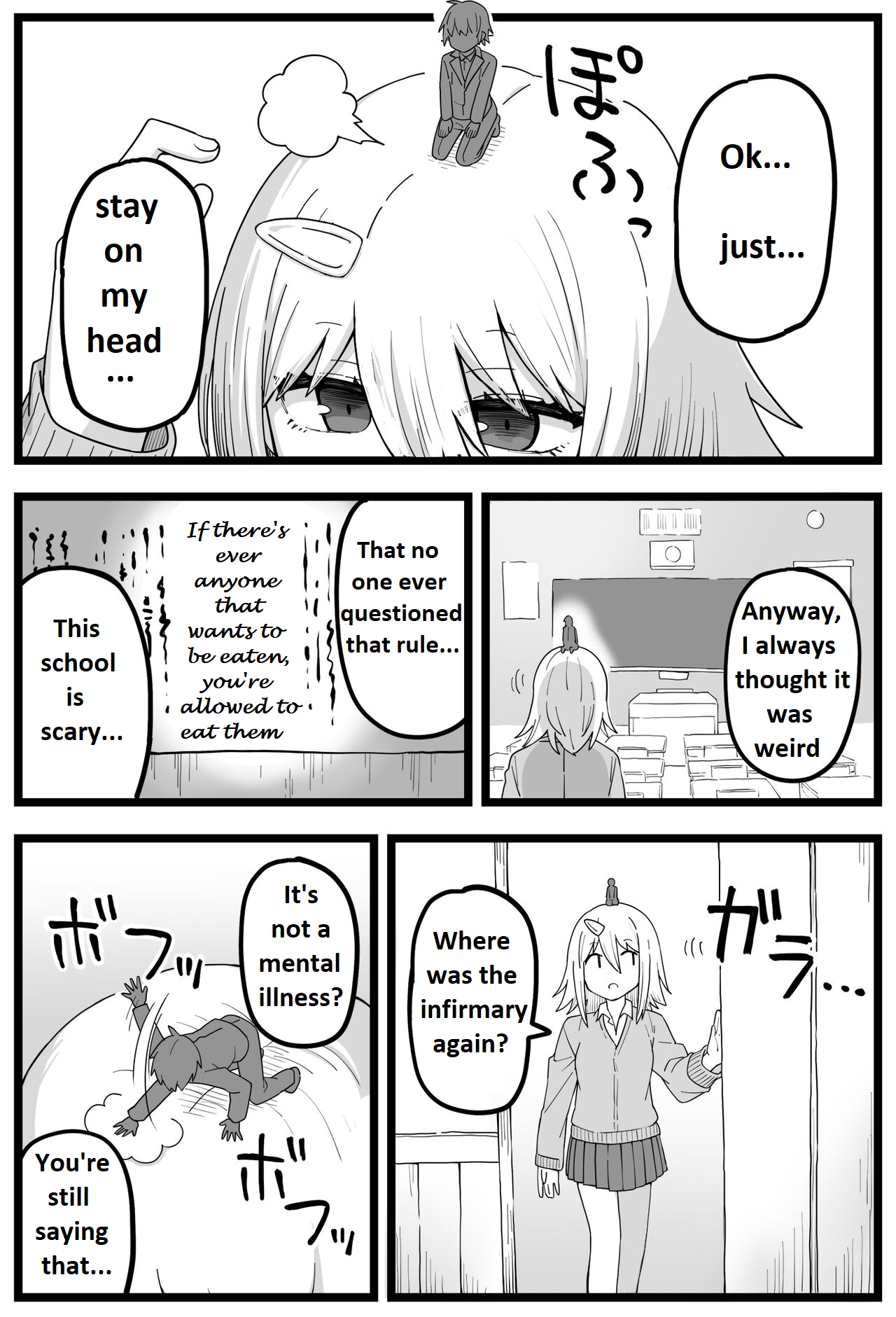[Shiheki]Doushitemo Onnanoko ni Taberaretai Manga | Manga - He really wants to be eaten by a girl[English] Page 3
