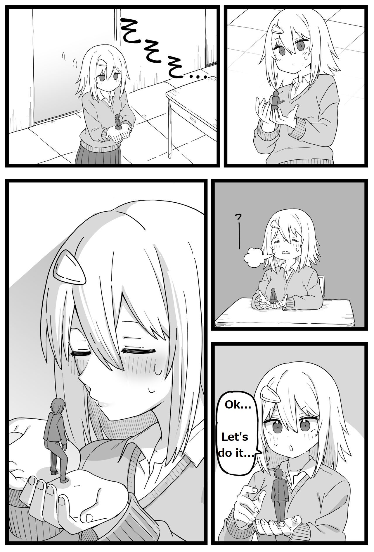 [Shiheki]Doushitemo Onnanoko ni Taberaretai Manga | Manga - He really wants to be eaten by a girl[English] Page 6