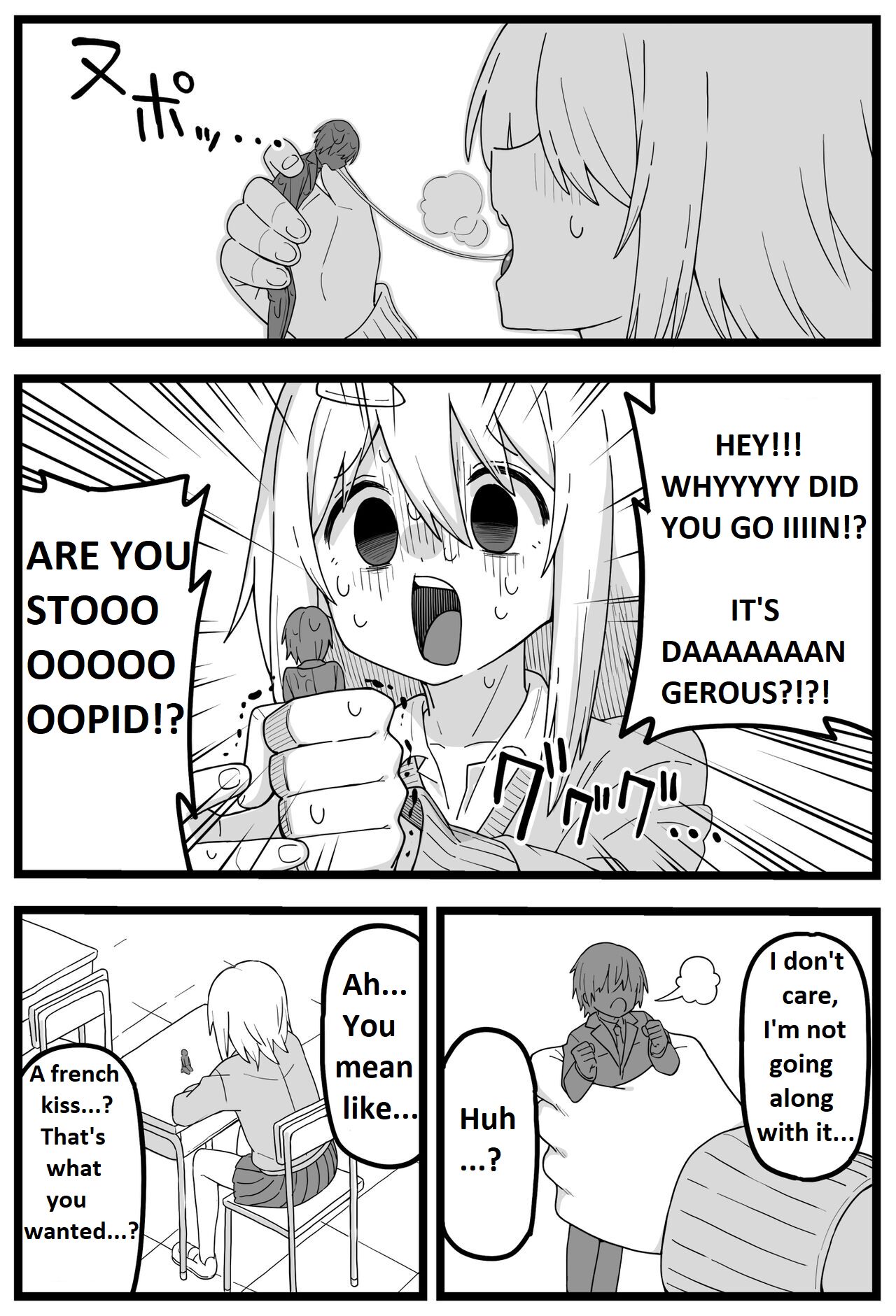 [Shiheki]Doushitemo Onnanoko ni Taberaretai Manga | Manga - He really wants to be eaten by a girl[English] Page 9