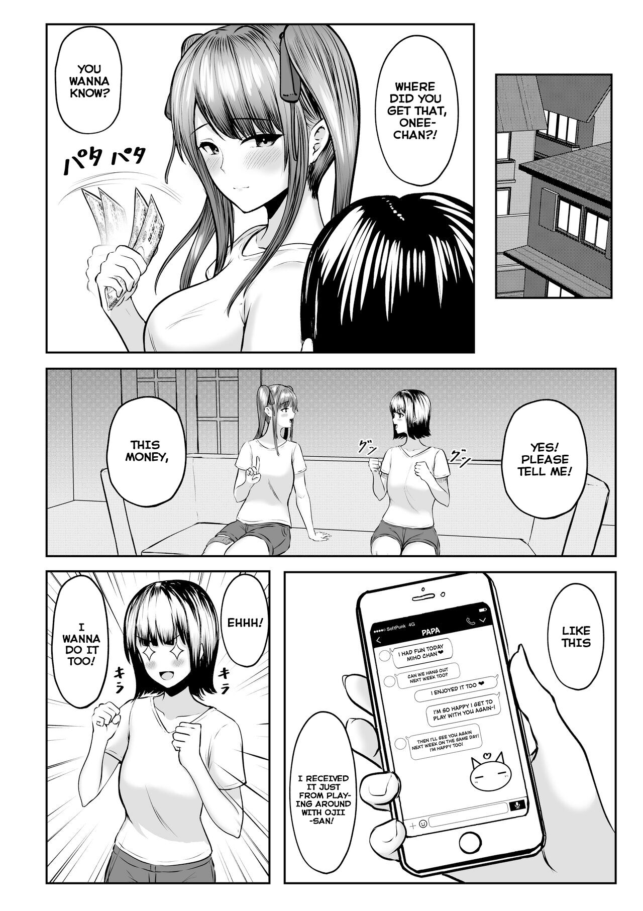 [Nekomimi to Kuro Mask (cielo)]Watashitachi Meimon Onna Gakuen-sei wa Shimai de Papakatsu Shitemasu[English] [SquigglesJP] Page 33