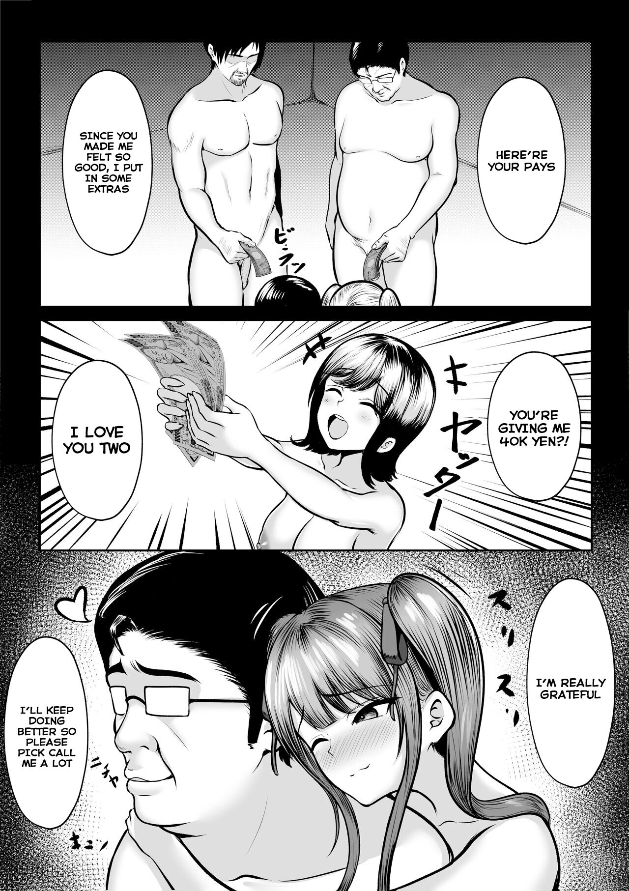 [Nekomimi to Kuro Mask (cielo)]Watashitachi Meimon Onna Gakuen-sei wa Shimai de Papakatsu Shitemasu[English] [SquigglesJP] Page 54